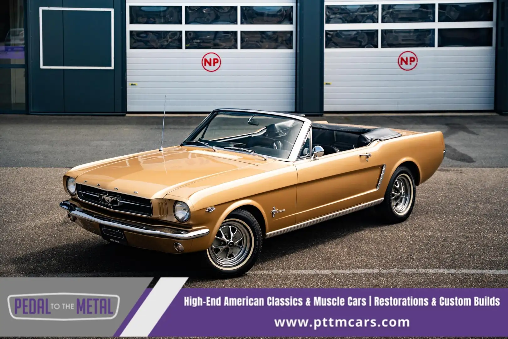 Ford Mustang K-Code Convertible Gelb - 1