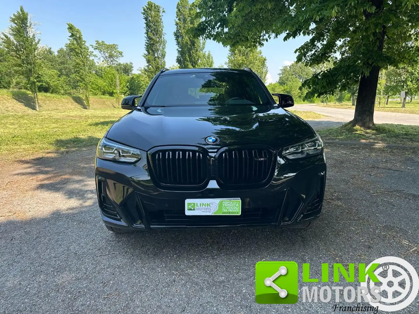 BMW X3 M40i - UNICO PROPRIETARIO - -TAGLIANDI BMW - Zwart - 2