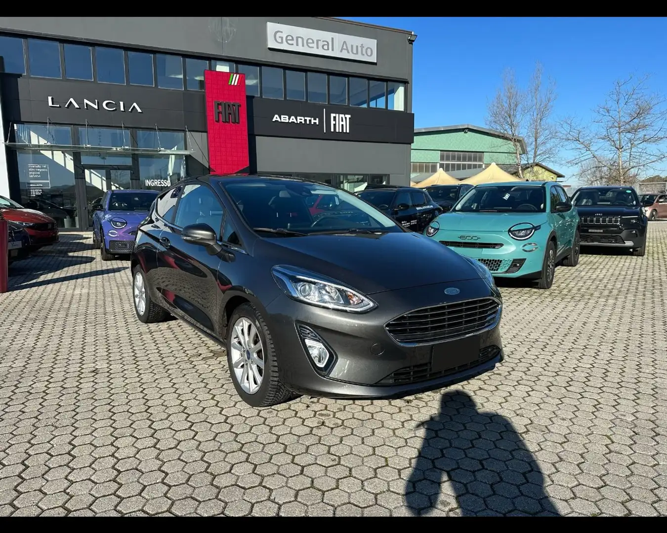 Ford Fiesta VII 3p 3p 1.0 ecoboost Titanium 100cv auto Szürke - 1