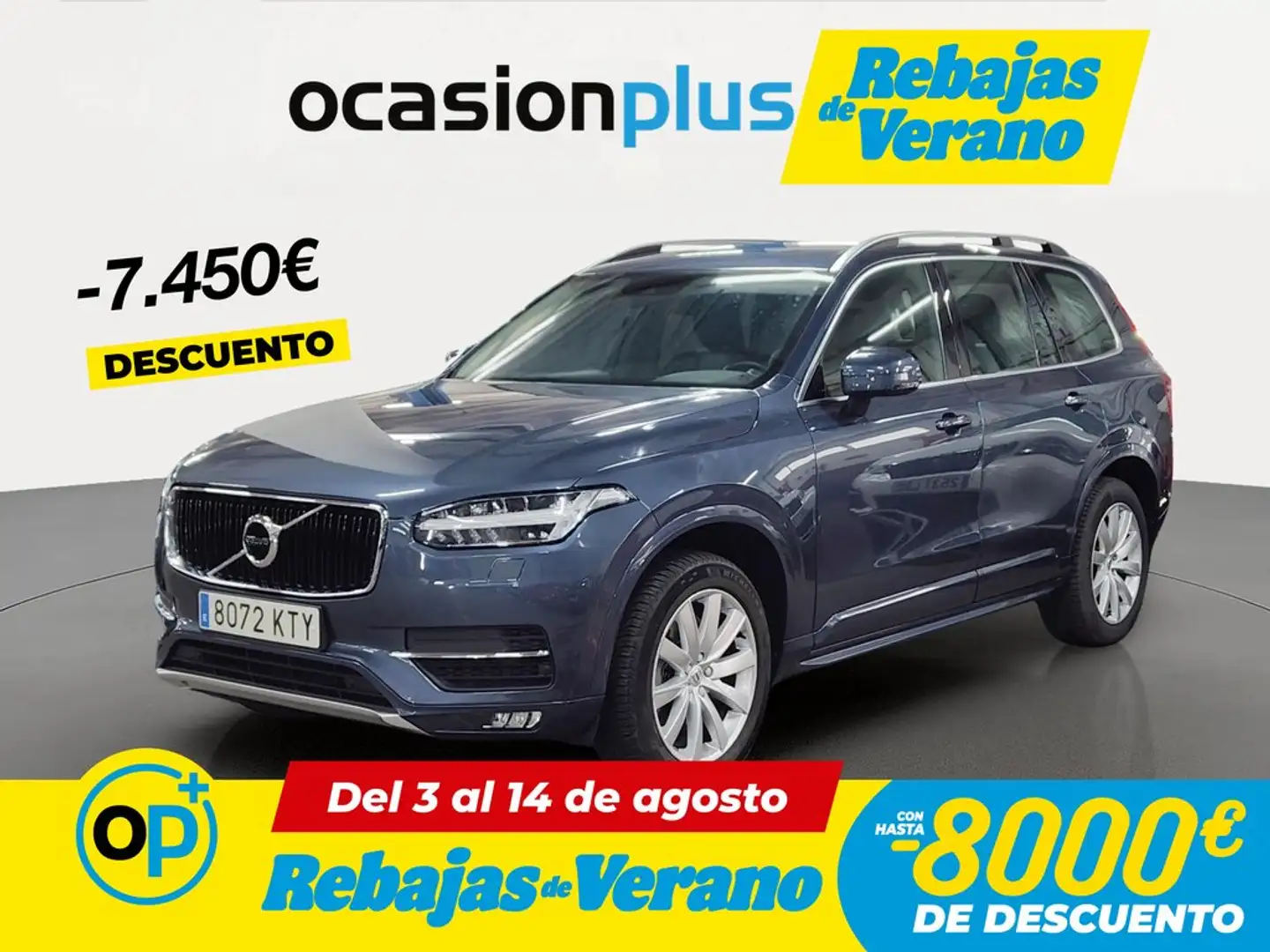 Volvo XC90 D5 Momentum 7pl. AWD 235 Aut. Azul - 1
