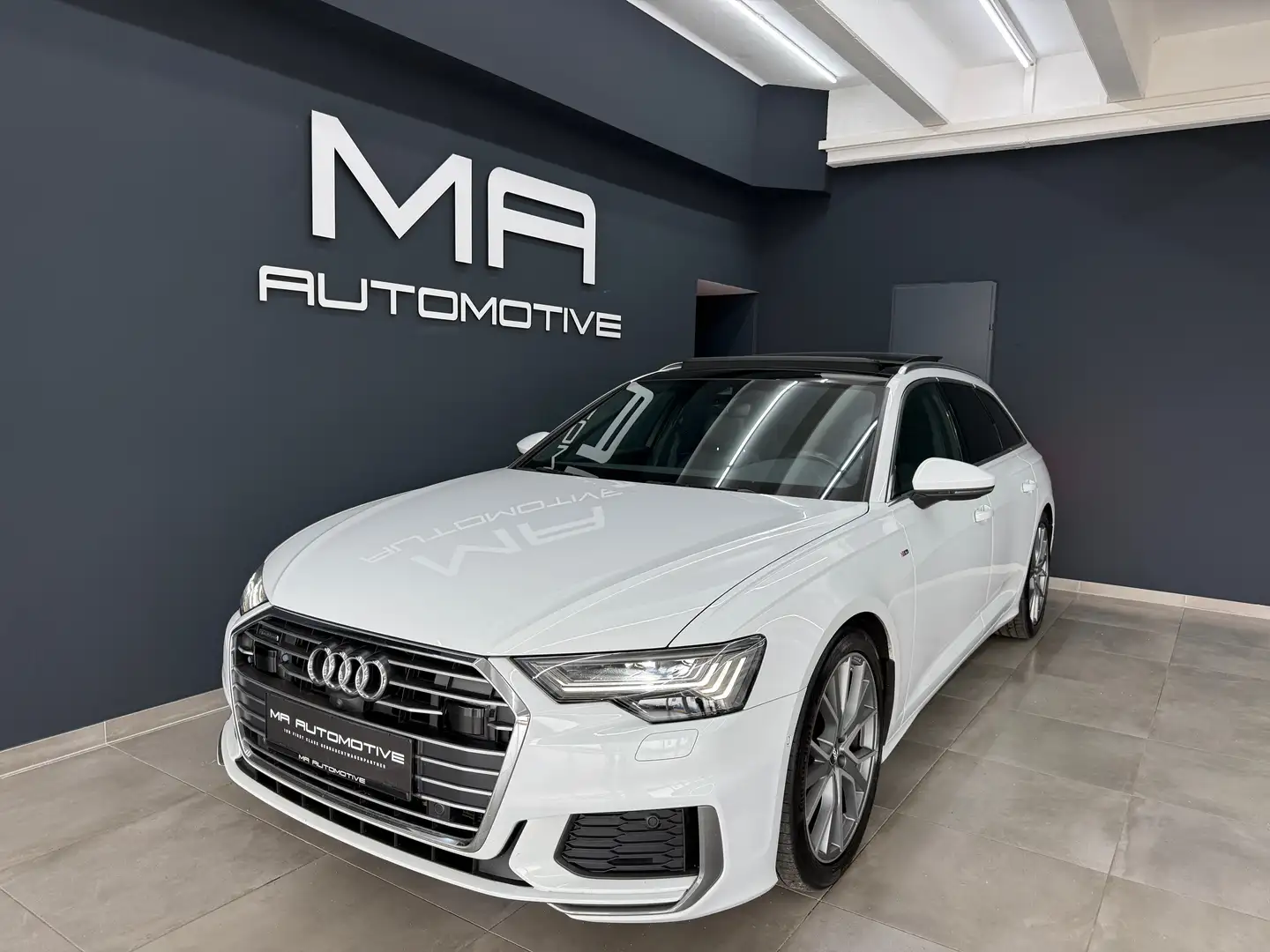 Audi A6 40 TDI quattro 3xS-Line *S6*MATRIX*PANO*360*B&O* Weiß - 1