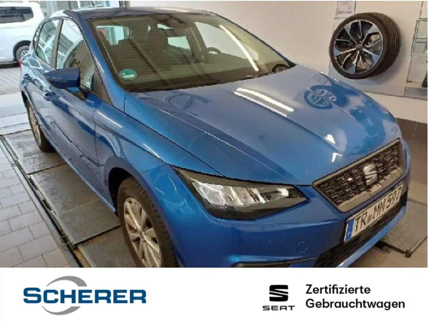 SEAT Ibiza 1.0 TSI Style SHZ LED Tempomat Blau - 1