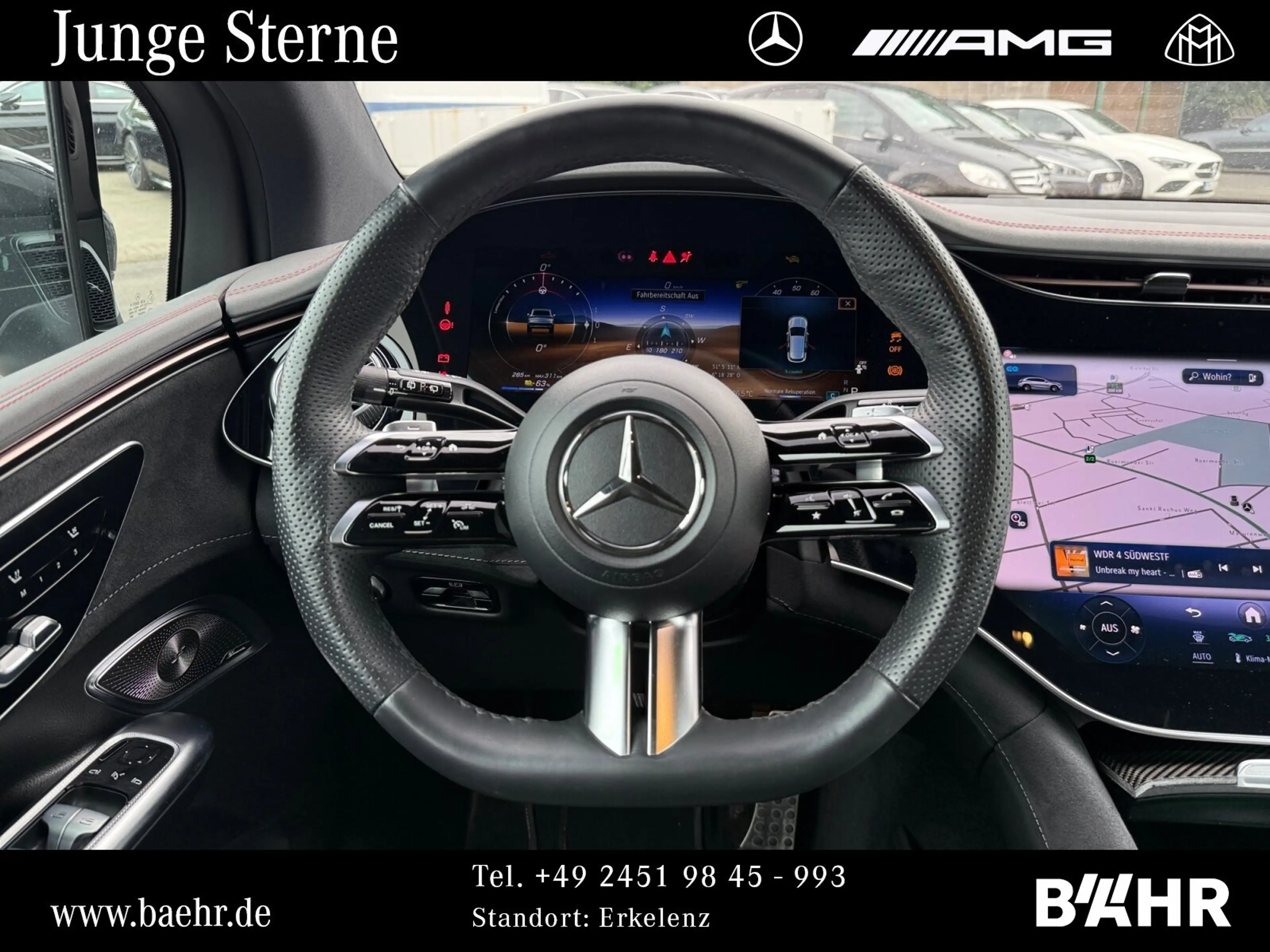 Mercedes-Benz EQE SUV EQE 500 4M SUV AMG+Night/Pano/Hyper/AHK/Burme. — photo 13