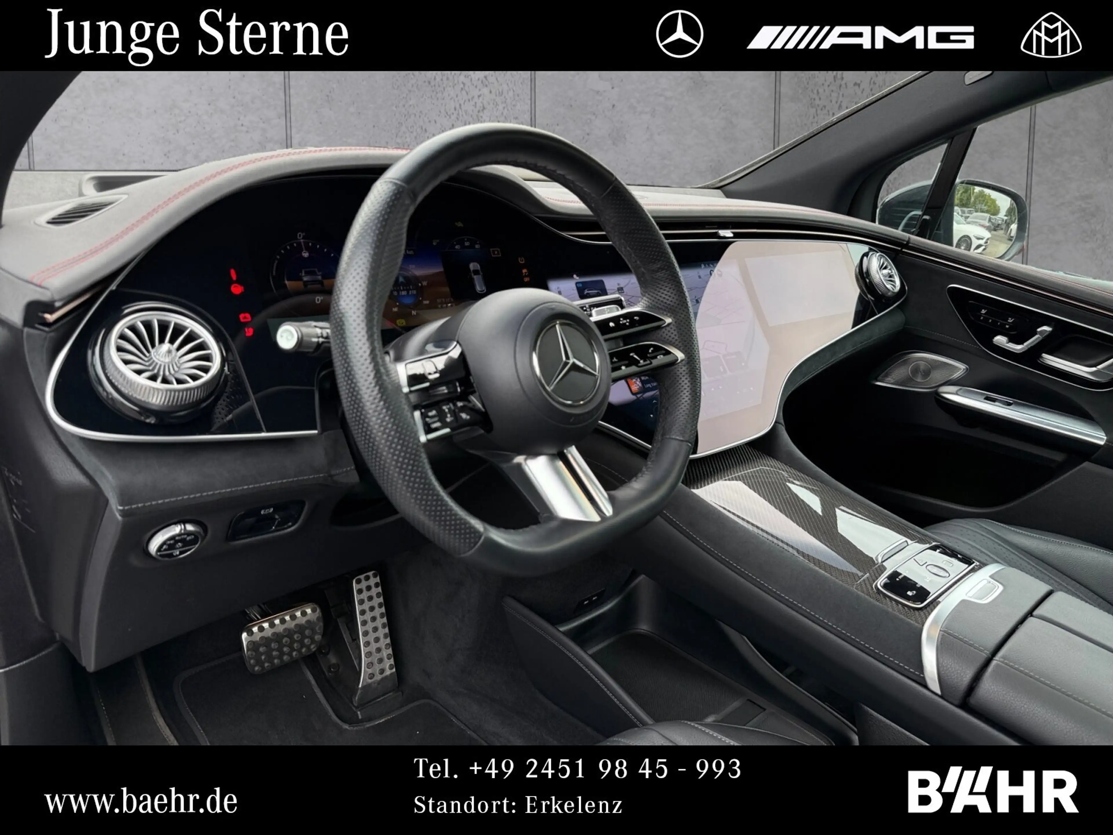 Mercedes-Benz EQE SUV EQE 500 4M SUV AMG+Night/Pano/Hyper/AHK/Burme. — photo 11
