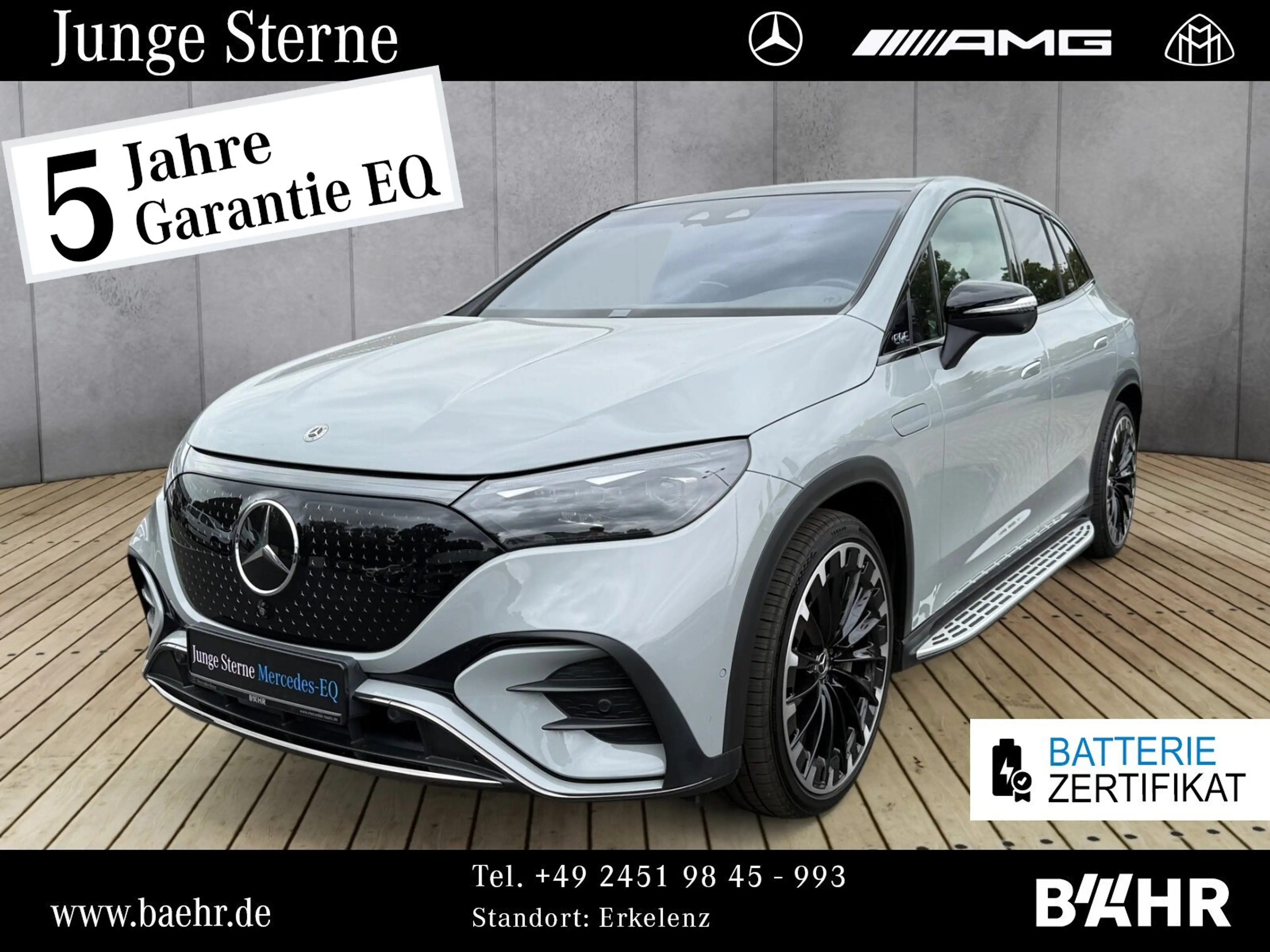 Mercedes-Benz EQE SUV EQE 500 4M SUV AMG+Night/Pano/Hyper/AHK/Burme.