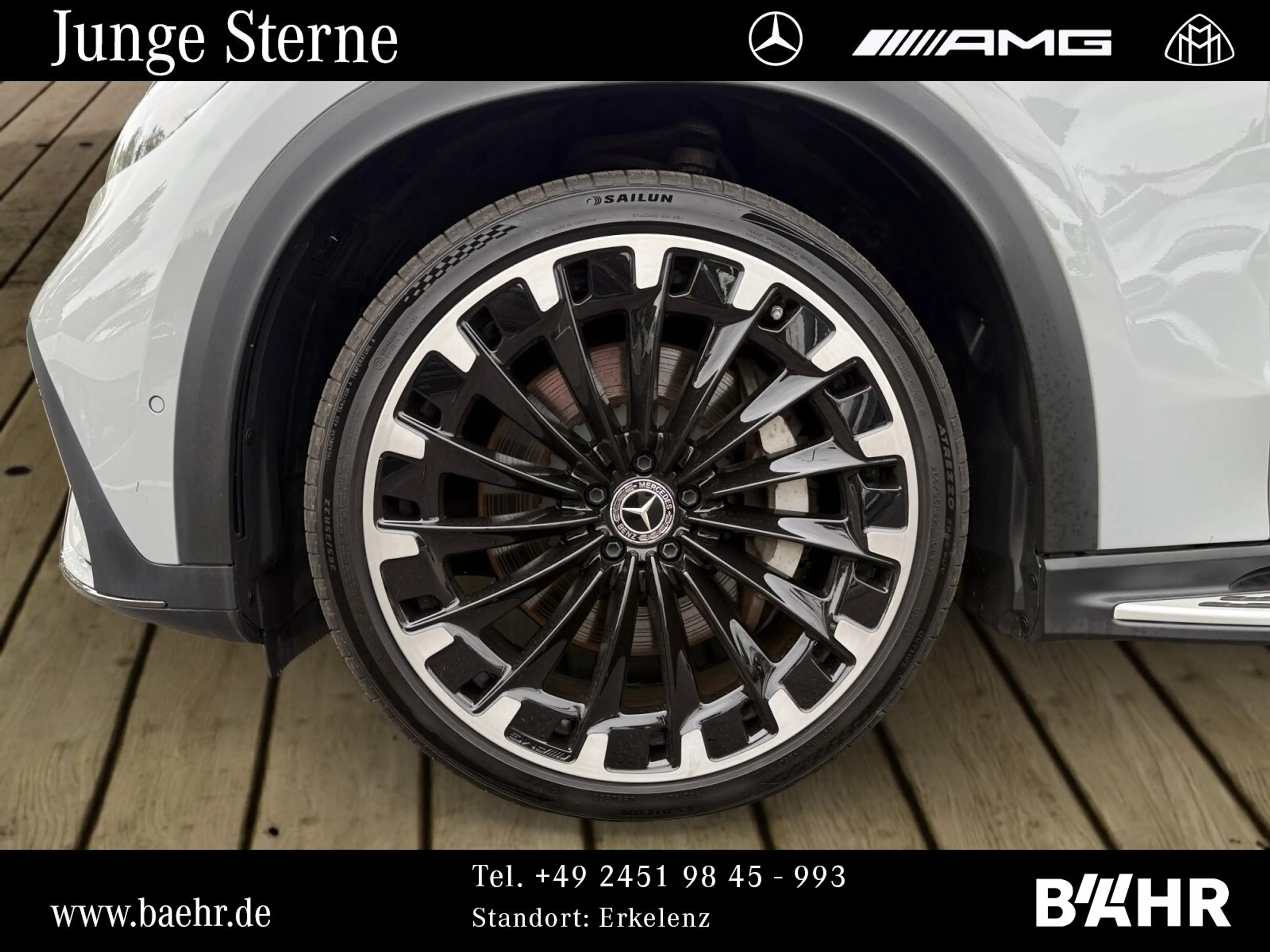 Mercedes-Benz EQE SUV EQE 500 4M SUV AMG+Night/Pano/Hyper/AHK/Burme. — photo 6