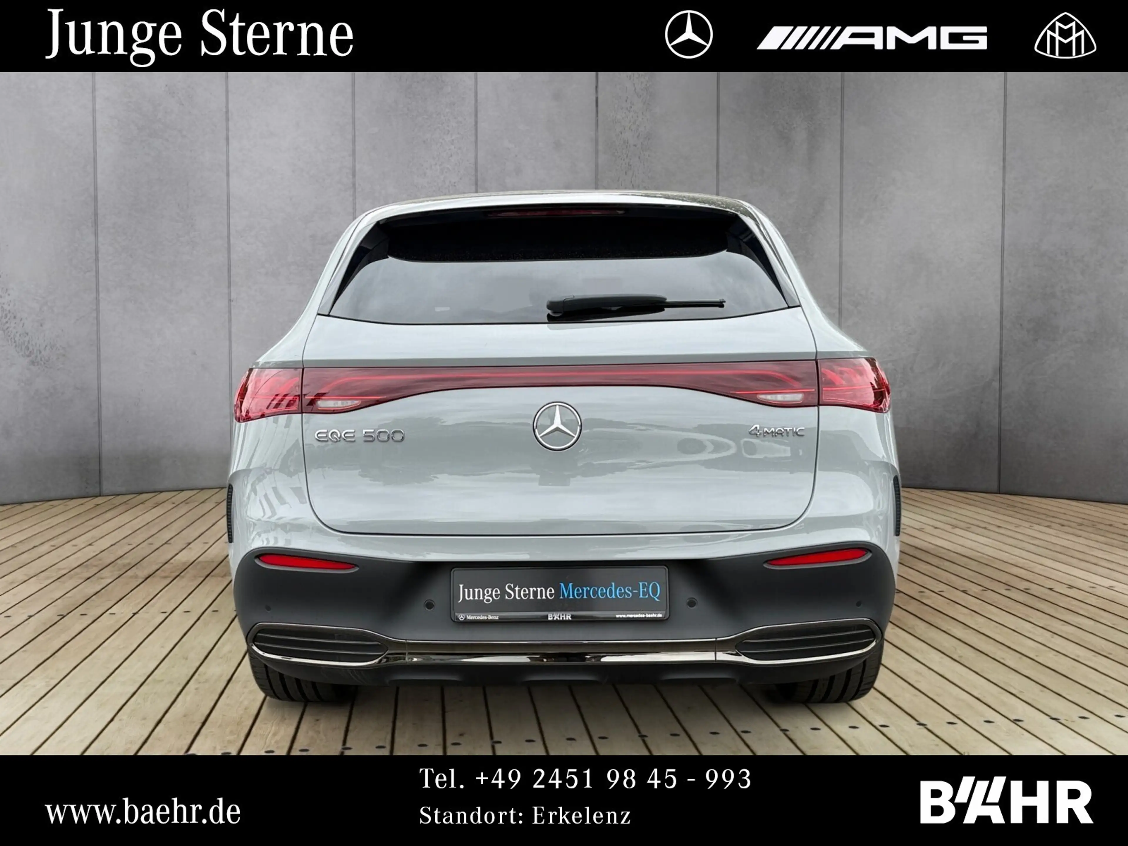 Mercedes-Benz EQE SUV EQE 500 4M SUV AMG+Night/Pano/Hyper/AHK/Burme. — photo 8