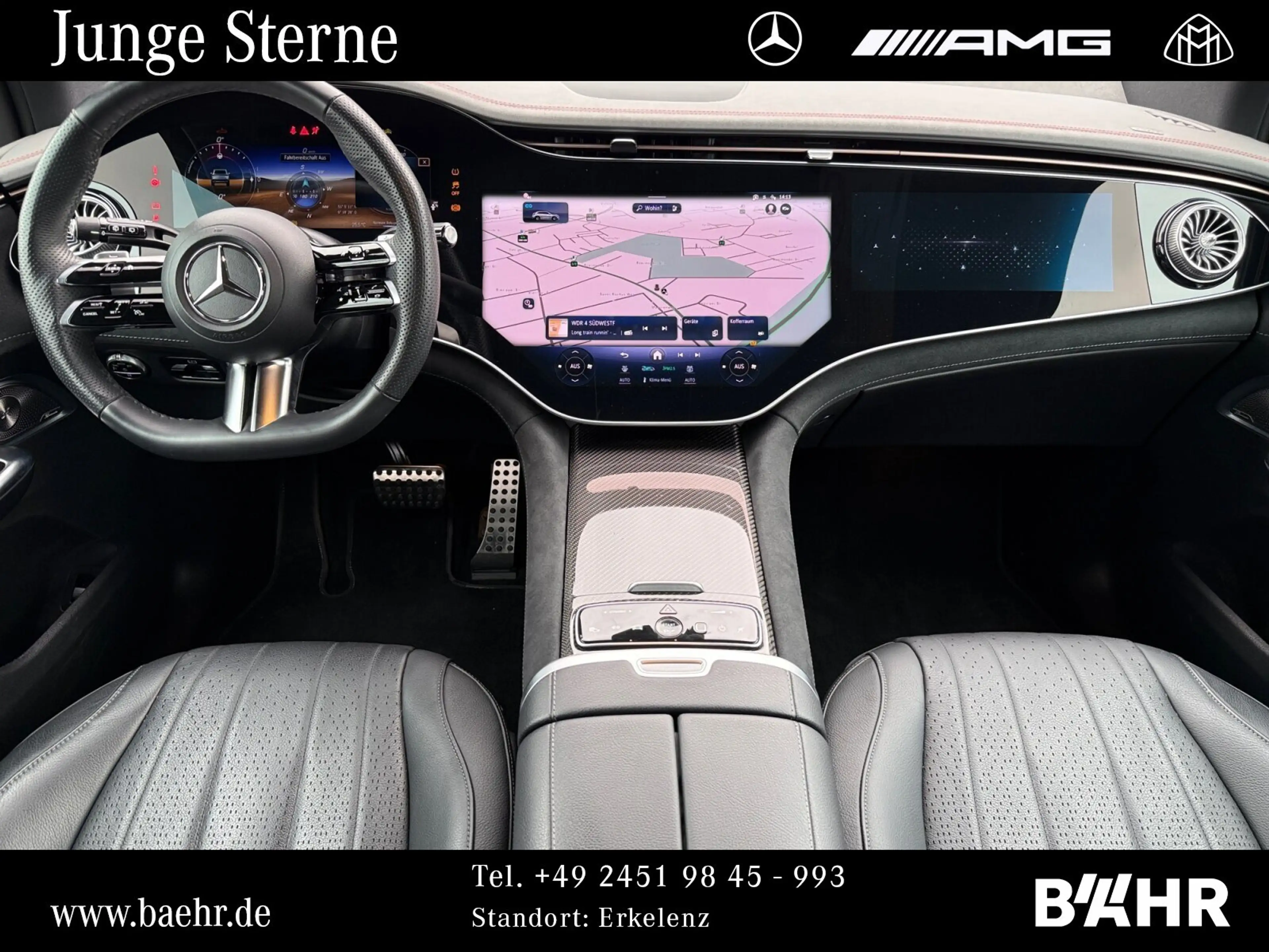 Mercedes-Benz EQE SUV EQE 500 4M SUV AMG+Night/Pano/Hyper/AHK/Burme. — photo 4