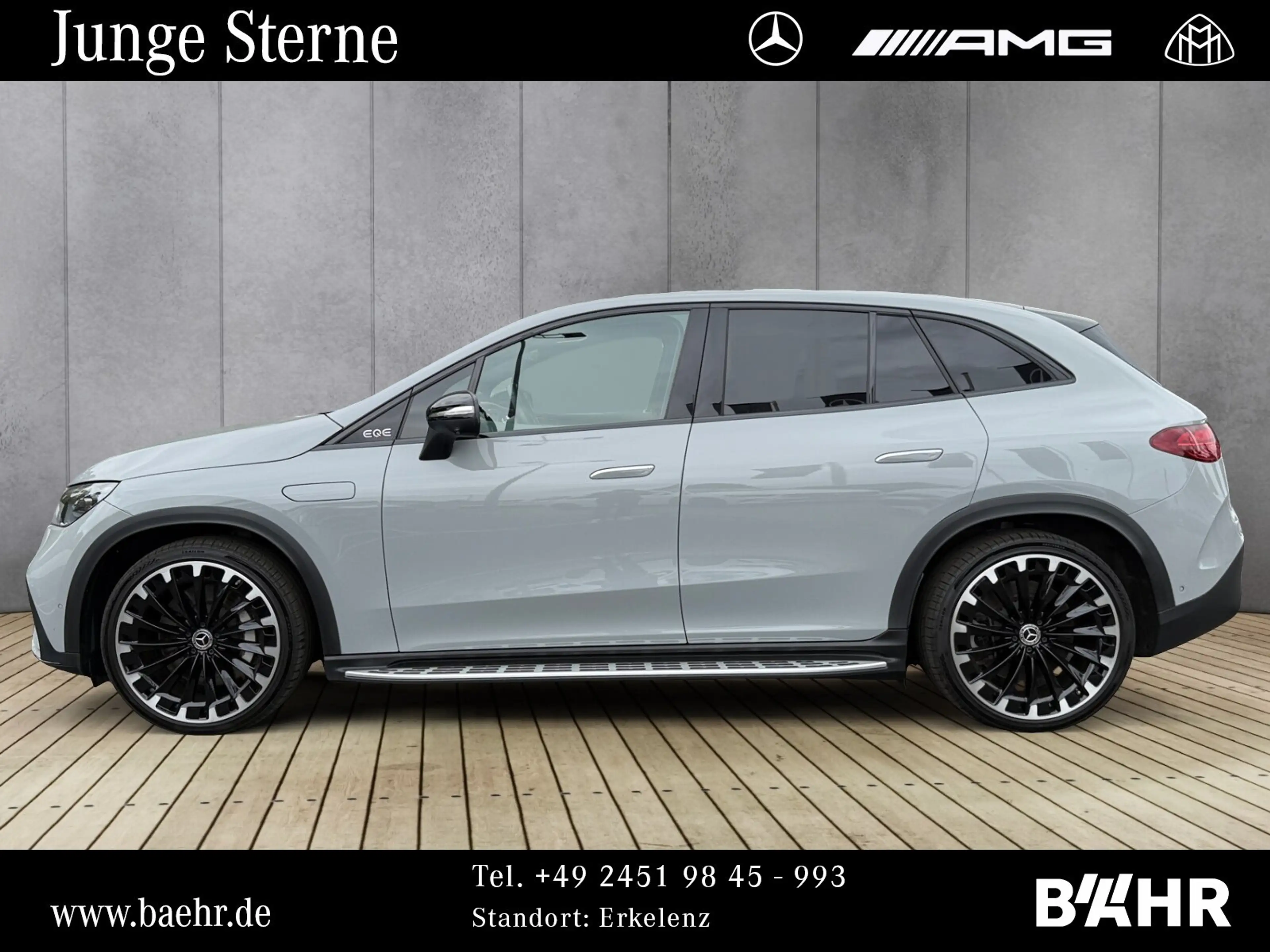 Mercedes-Benz EQE SUV EQE 500 4M SUV AMG+Night/Pano/Hyper/AHK/Burme. — photo 2