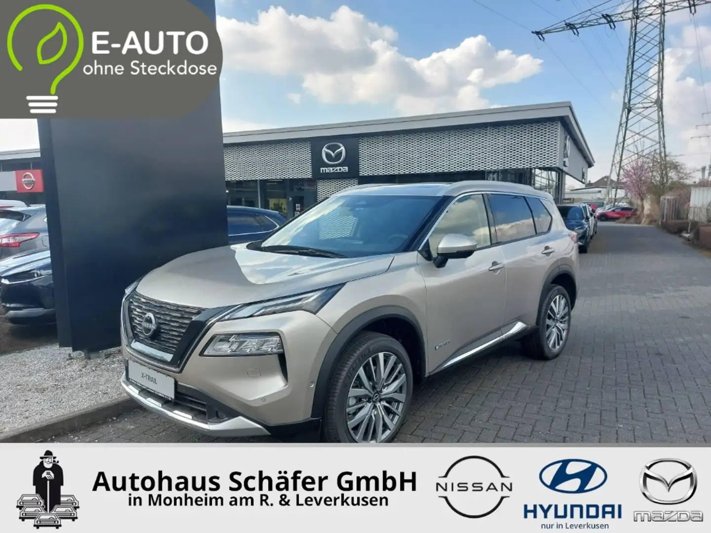 Nissan X-Trail TEKNA+ 1.5 VC-T e-POWER 204PS 20''-Alu HUD Panoram Silber - 1