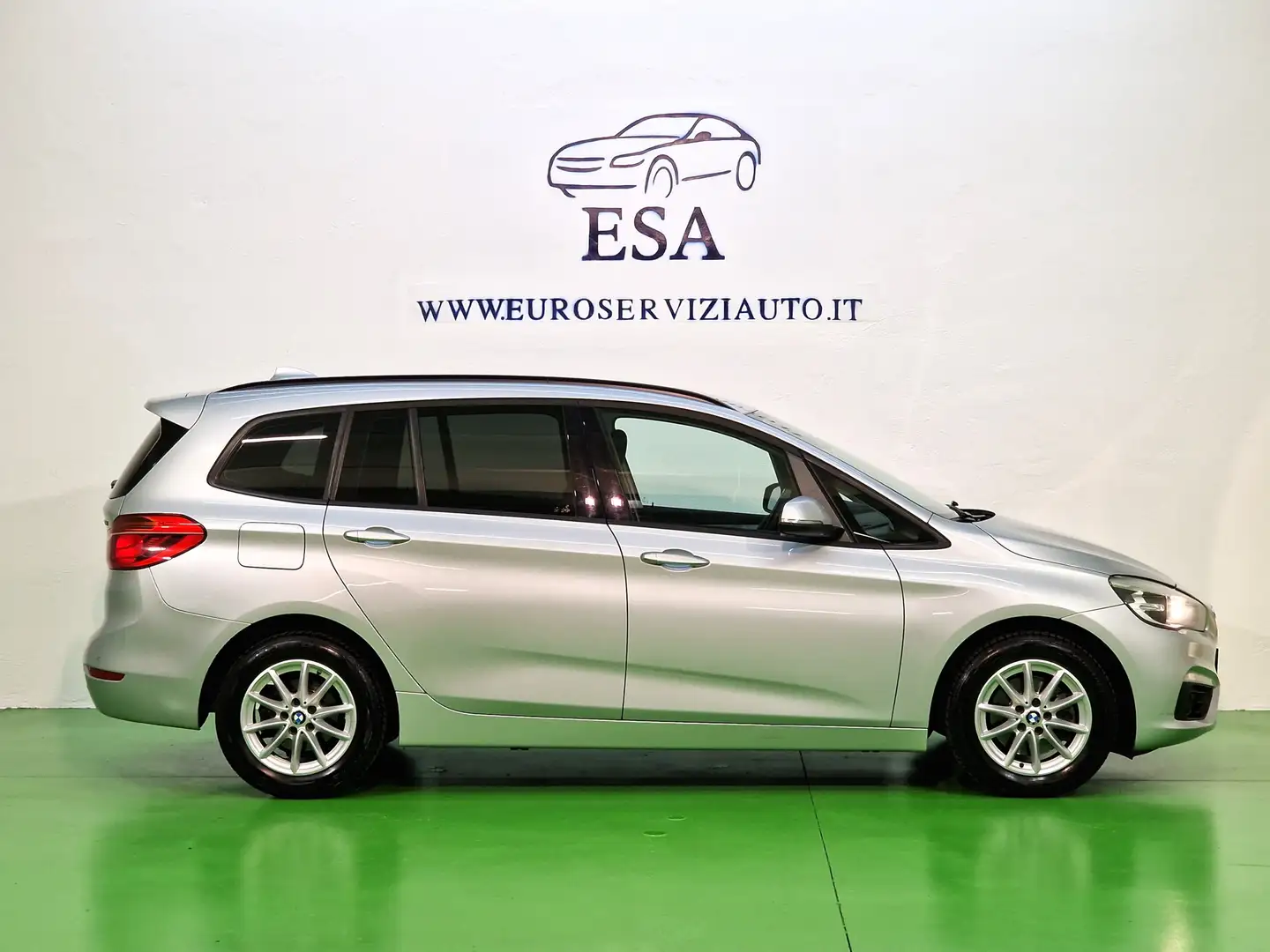 BMW 218 7 POSTI Grand Tourer 218d Grigio - 2