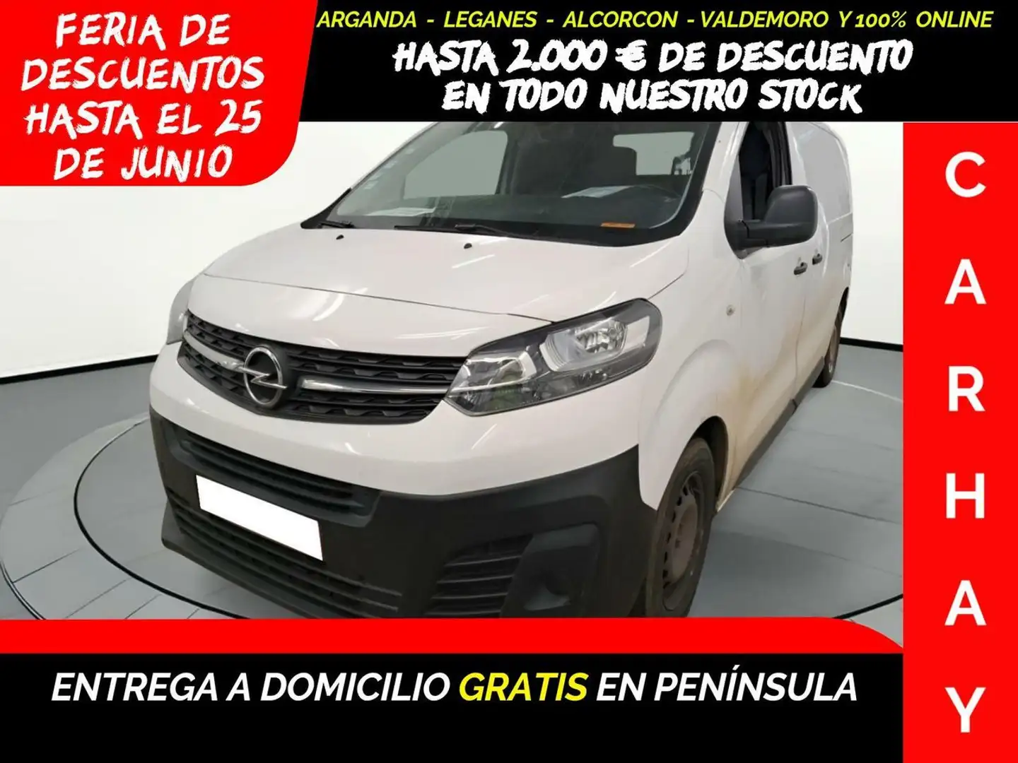 Opel Vivaro 2600 1.5 TD L2H1 BInj. Edition S-S EU6.2 Weiß - 1