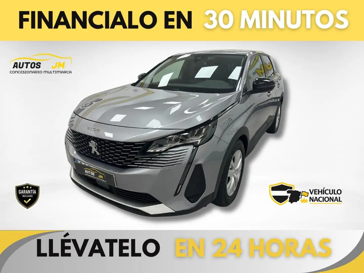 Peugeot 3008 1.5 BlueHDi 96kW (130CV) S&S Active Gris - 1