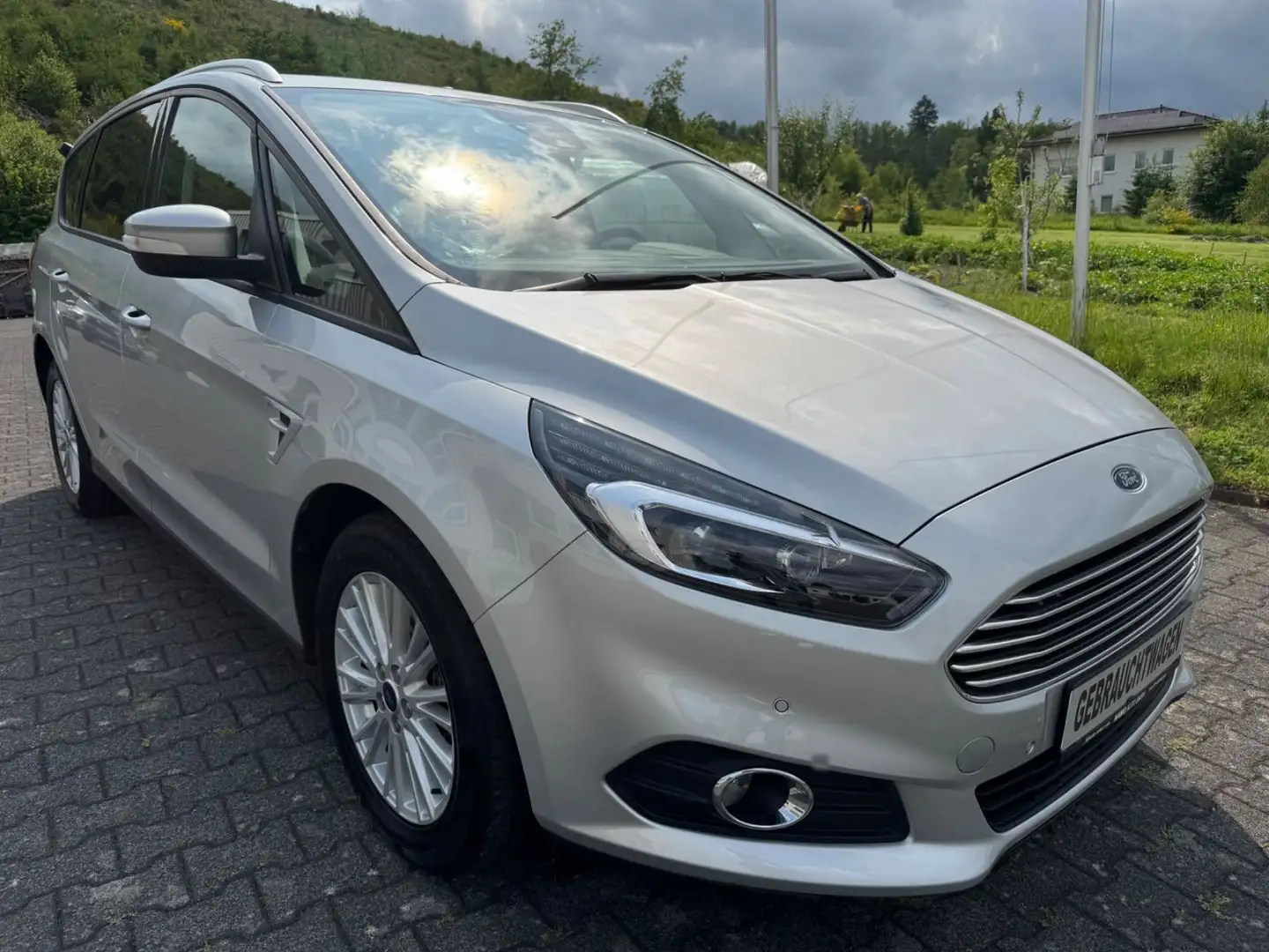 Ford S-Max -2,0 TDCI-Business-Automatik-1 Hand Argent - 1