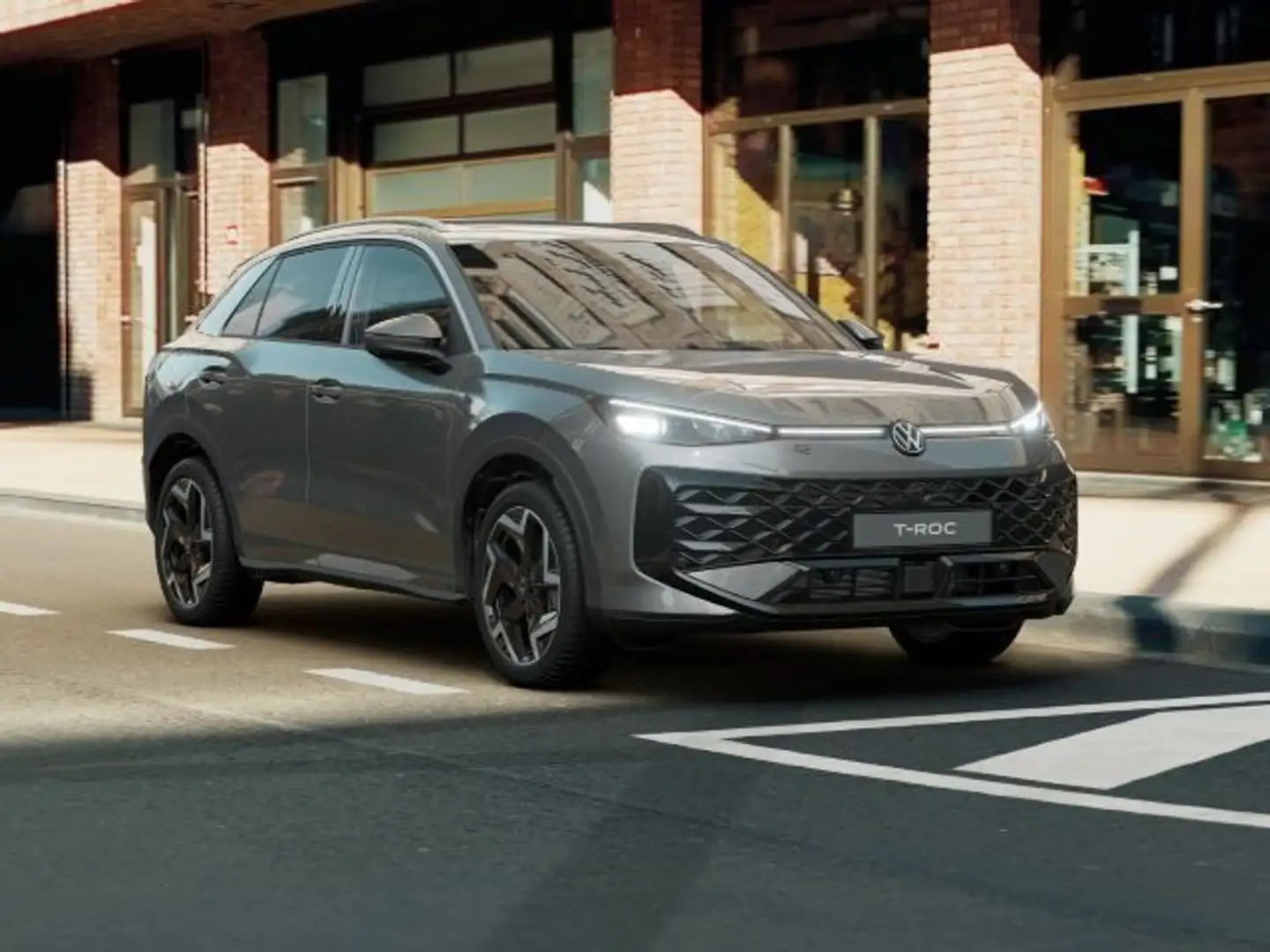 Volkswagen T-Roc R-Line 1.5l eTSI 150PS DSG PANO IQ.LIGHT Gris - 2