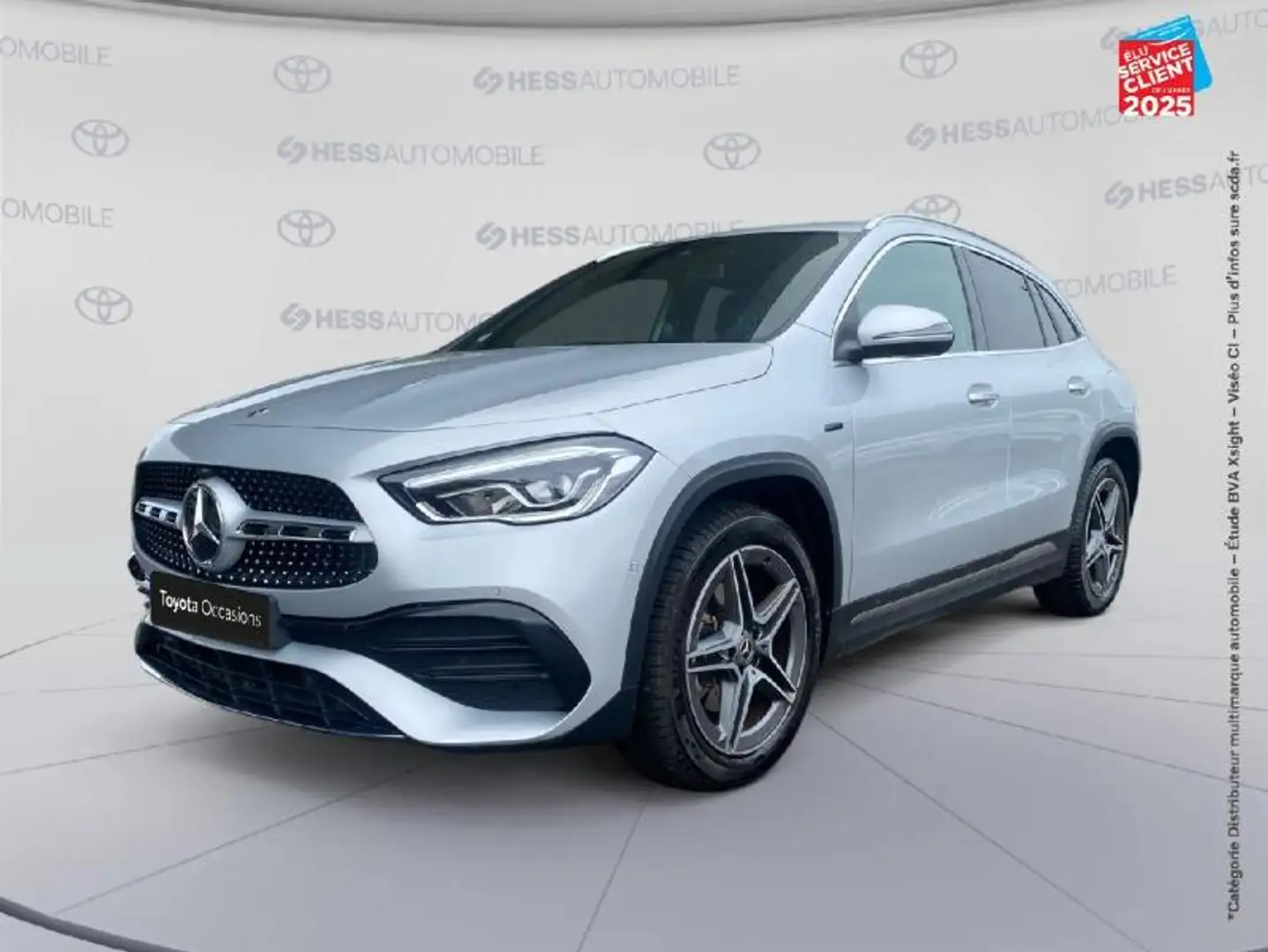 Mercedes-Benz GLA 250 250 e 160+102ch AMG Line 8G-DCT Argent - 1