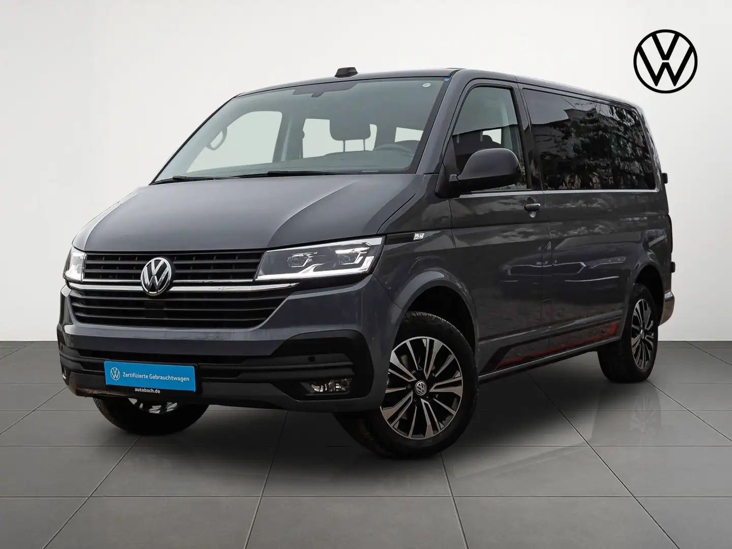 Volkswagen T6.1 Kombi 2.0TDI kR DSG Navi LED ACC CarPlay EP Grijs - 2