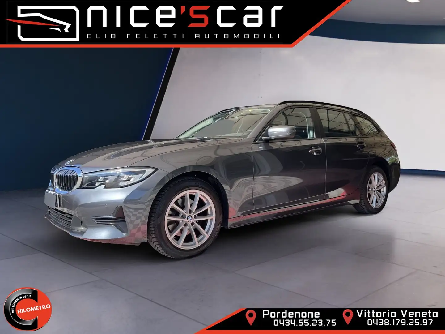 BMW 320 320d 48V Touring Business Advantage Gris - 1