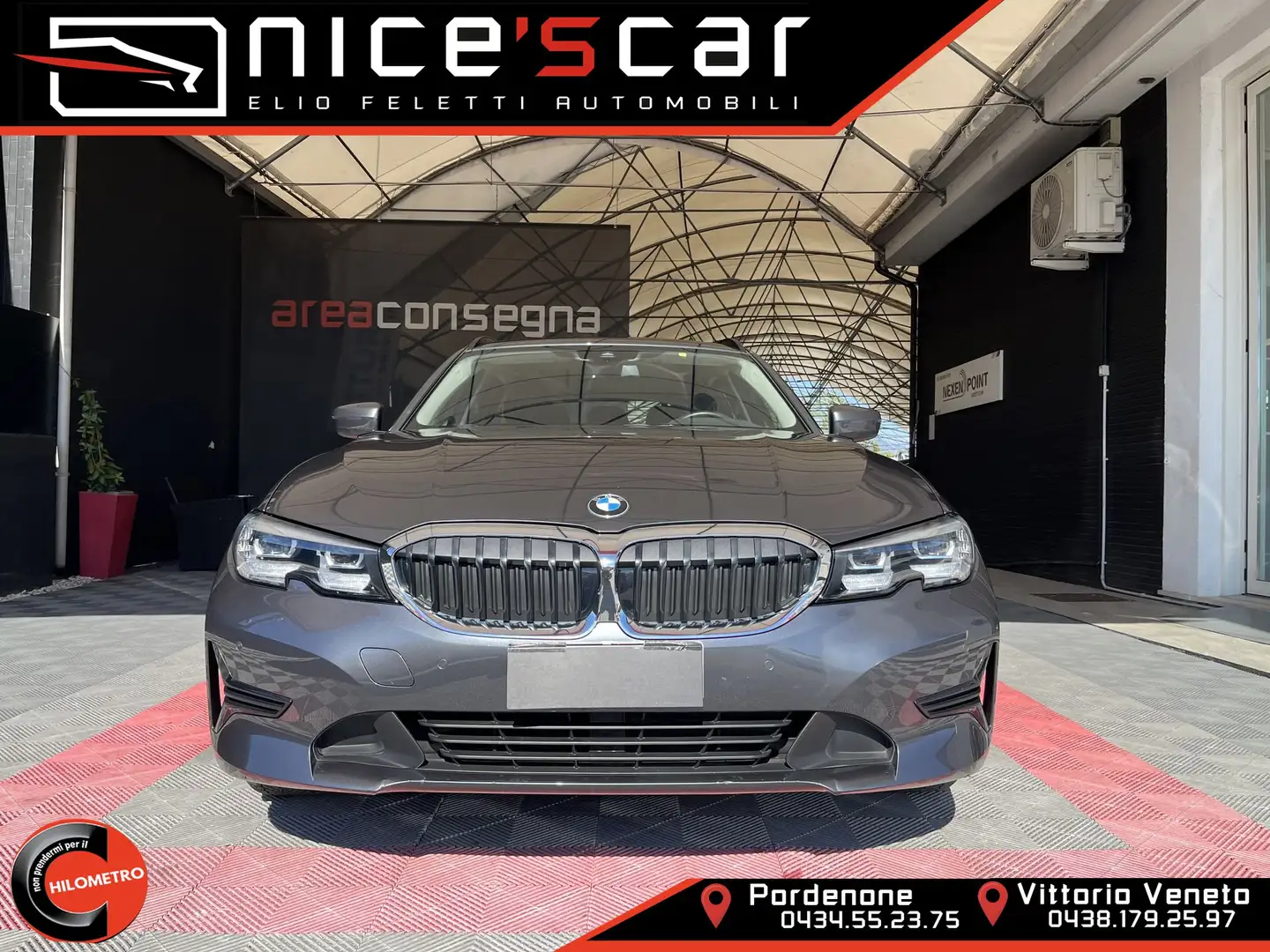 BMW 320 320d 48V Touring Business Advantage Grijs - 2