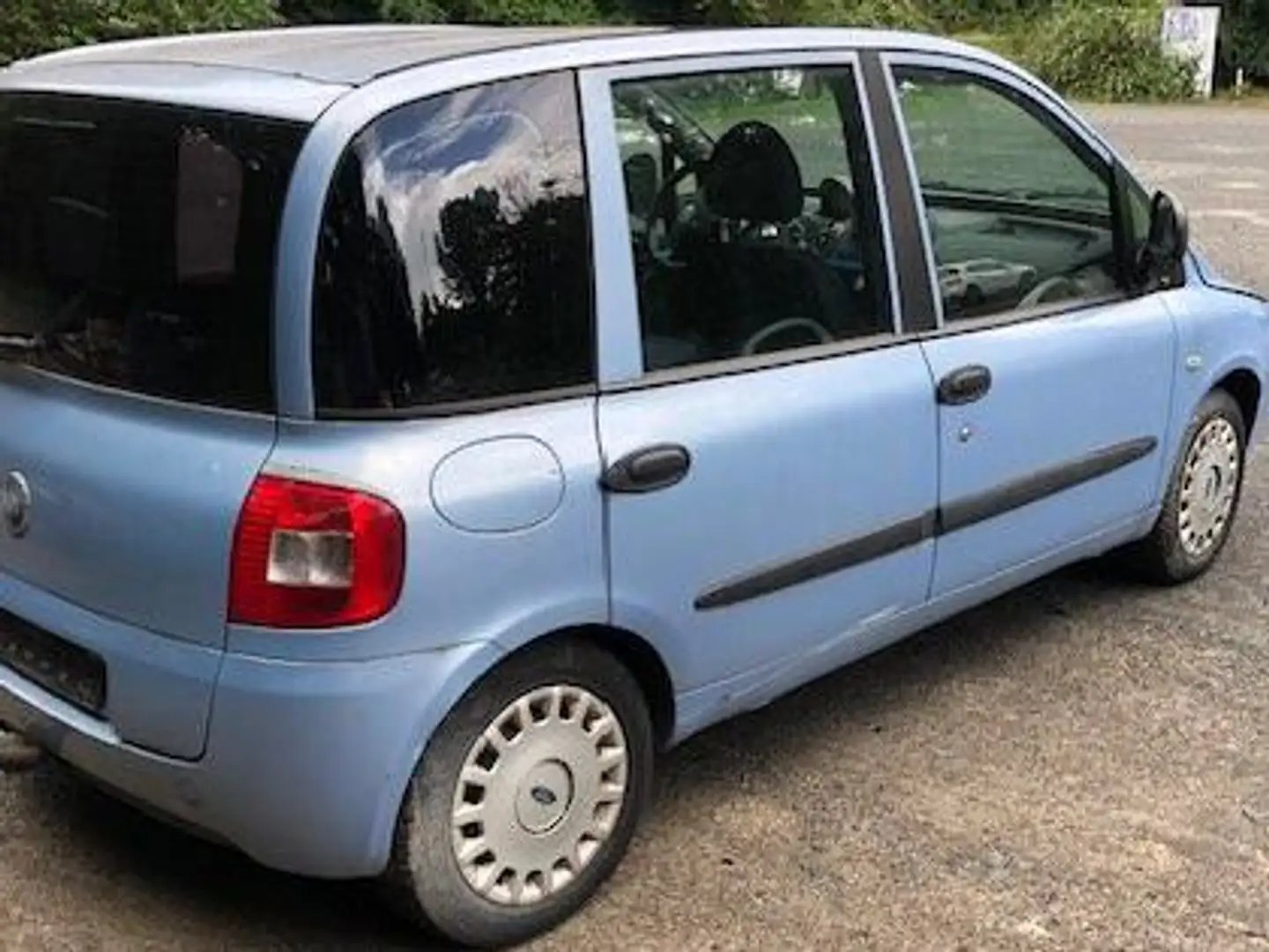 Fiat Multipla Klimaanlage, Anhängerkupplung, LPG Blau - 2