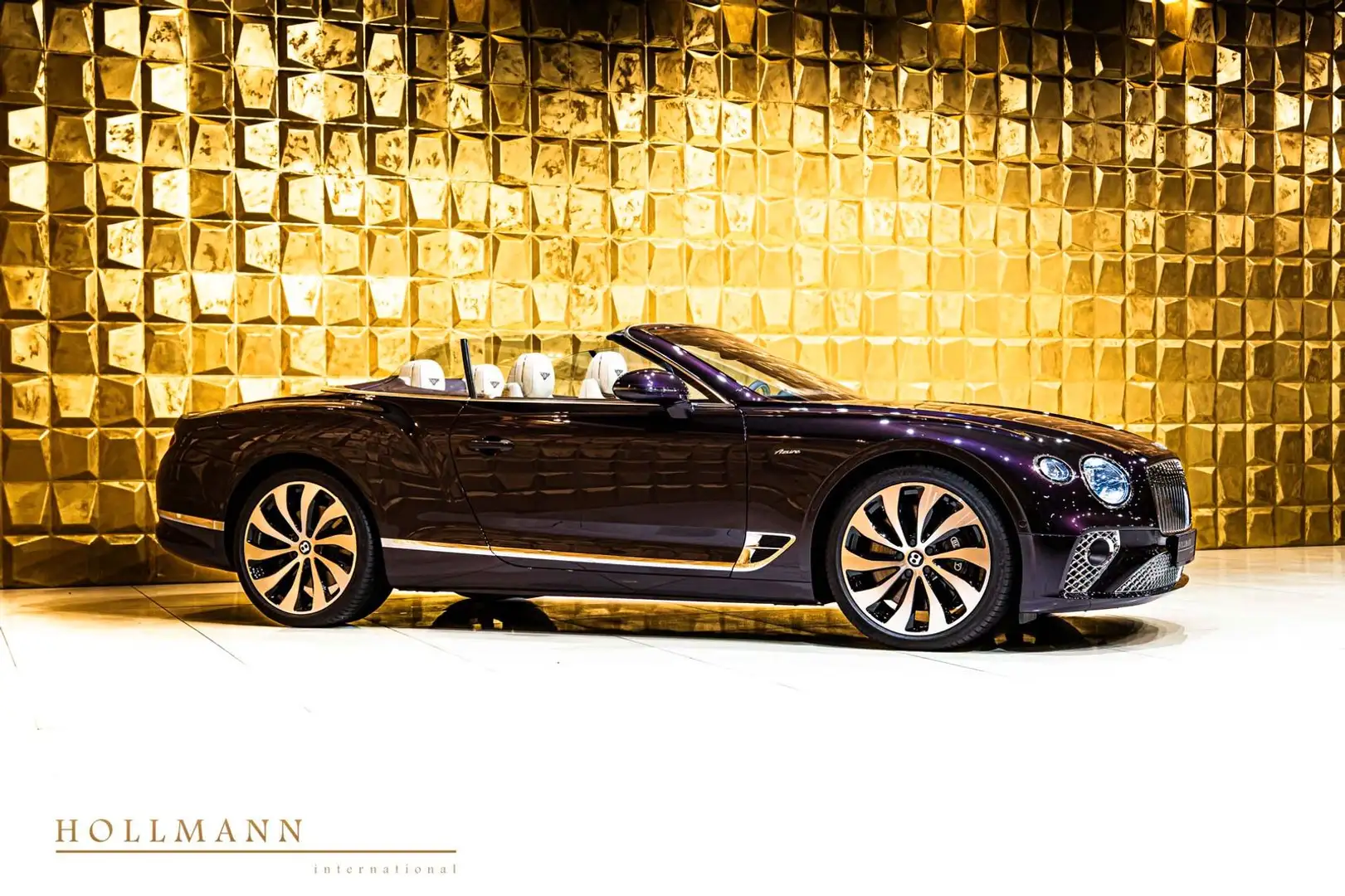 Bentley Continental GTC AZURE V8 + NAIM + TOURING SPEC Violett - 2