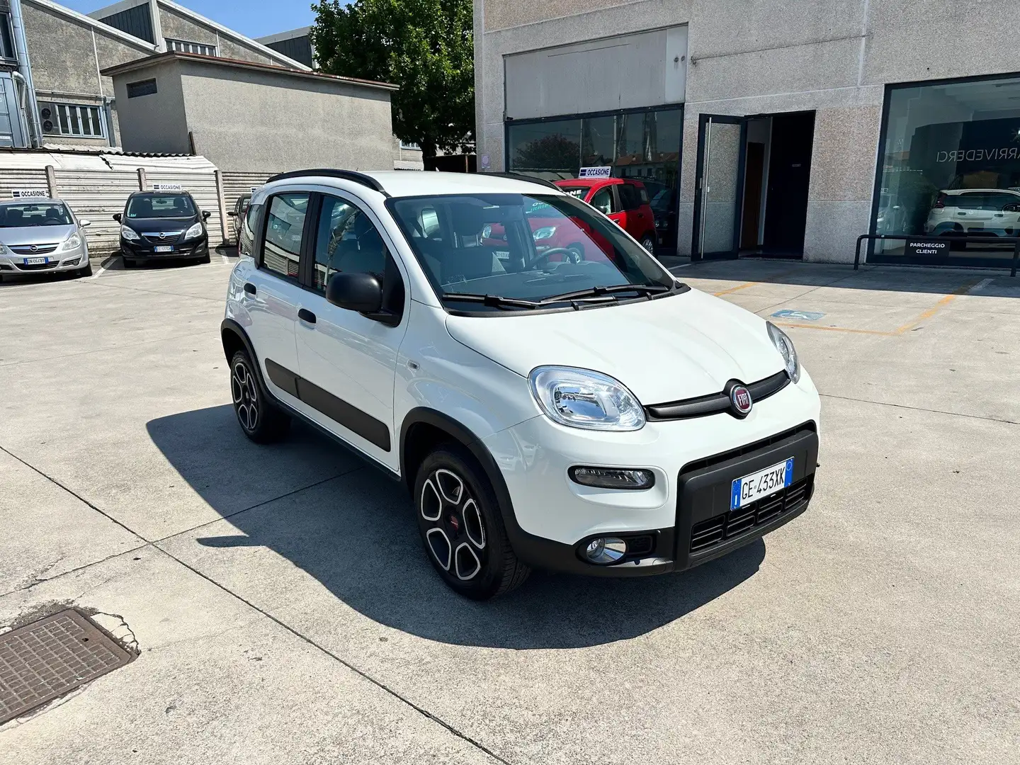 Fiat Panda Panda III 2021 Cross 0.9 natural power Cross 70cv Blanc - 2