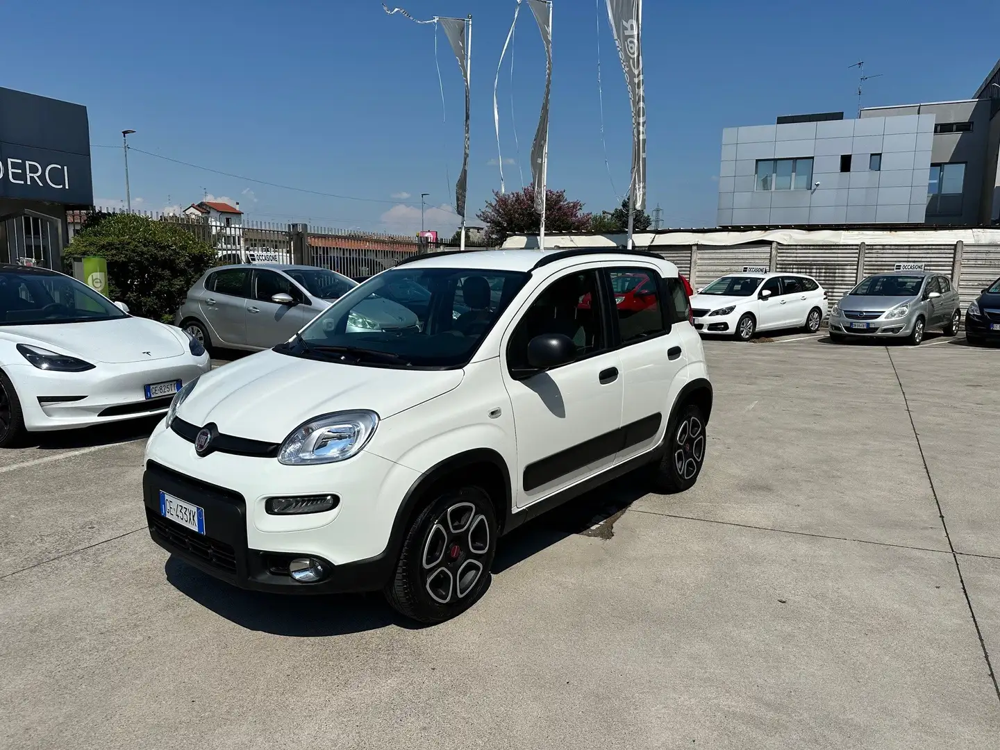 Fiat Panda Panda III 2021 Cross 0.9 natural power Cross 70cv Blanc - 1