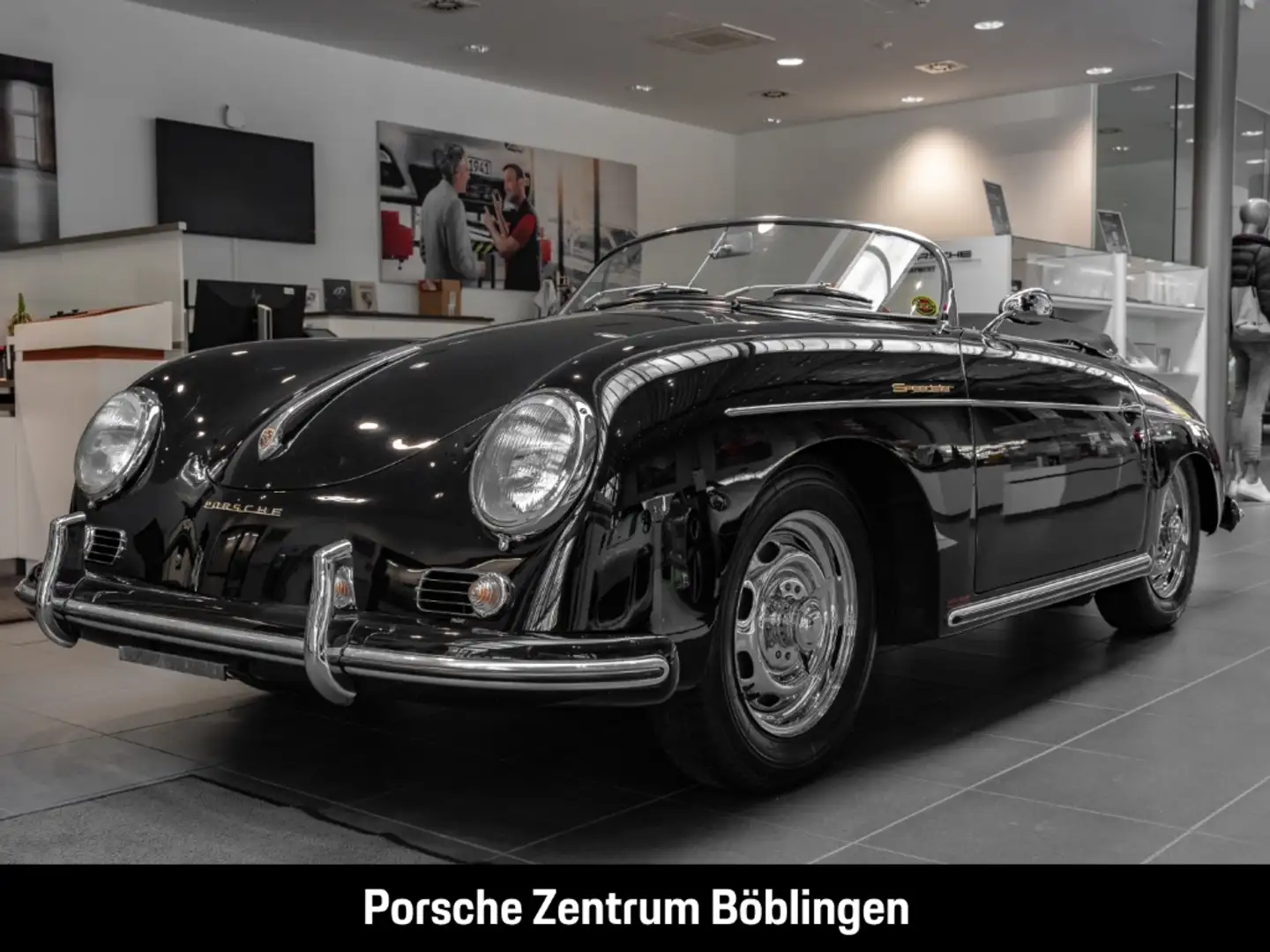 Porsche 356 A Speedster Matching Numbers Hardtop USA Schwarz - 1