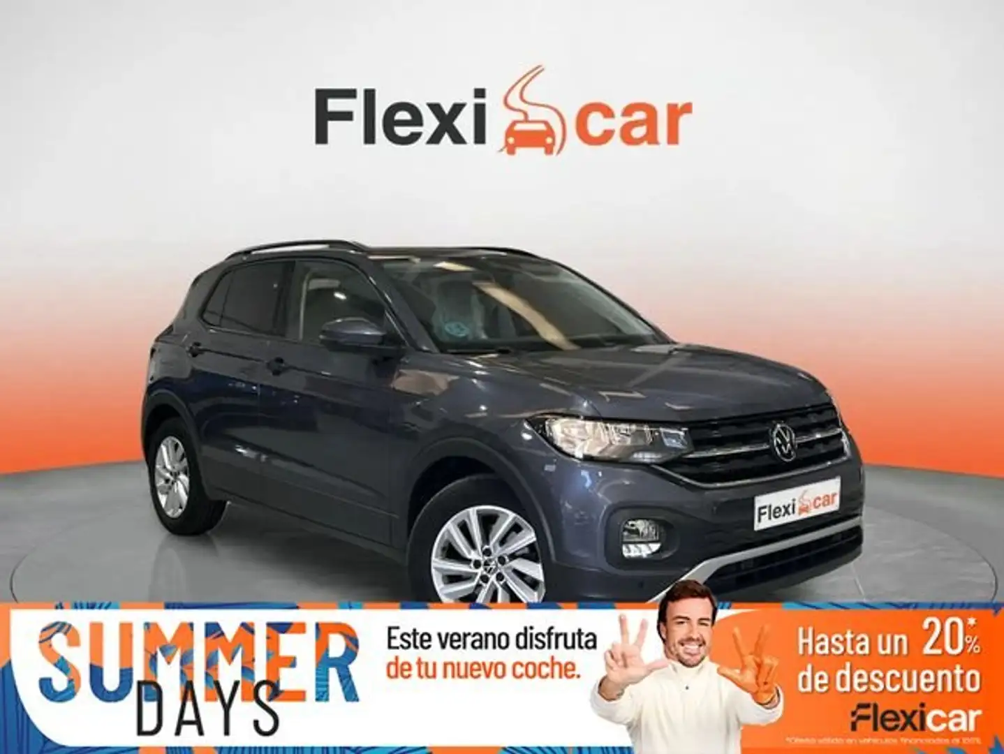 Volkswagen T-Cross Advance+1.0+TSI+70kW+%2895CV%29 Gris - 1