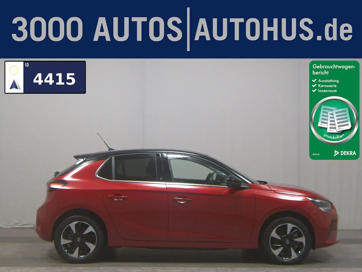 Opel Corsa-e Elegance Kamera LED Shz T-Leder DAB Rot - 1