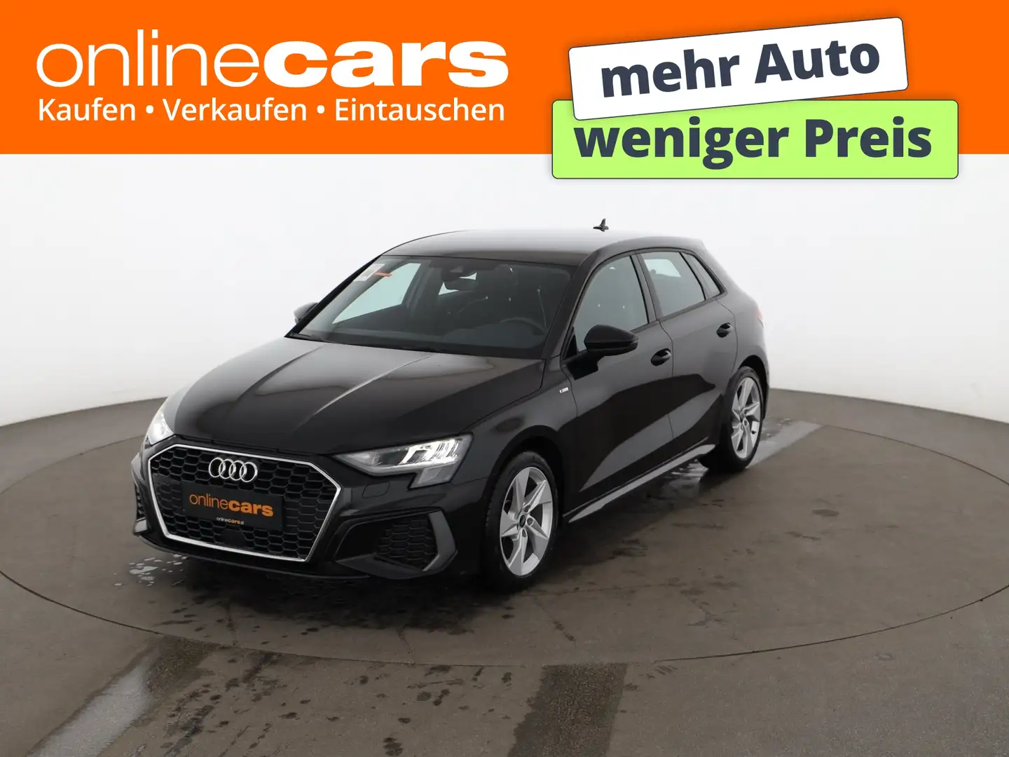Audi A3 SB 35 TFSI S-Line Aut LED STANDHZG NAVI ASSIST Schwarz - 1