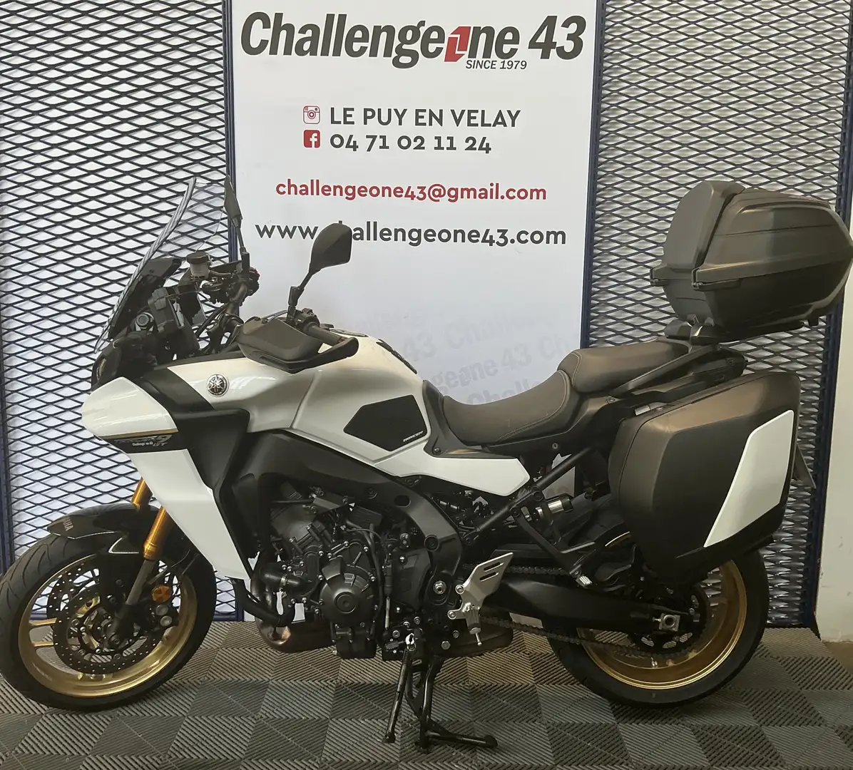 Yamaha Tracer 9 GT Blanc - 1