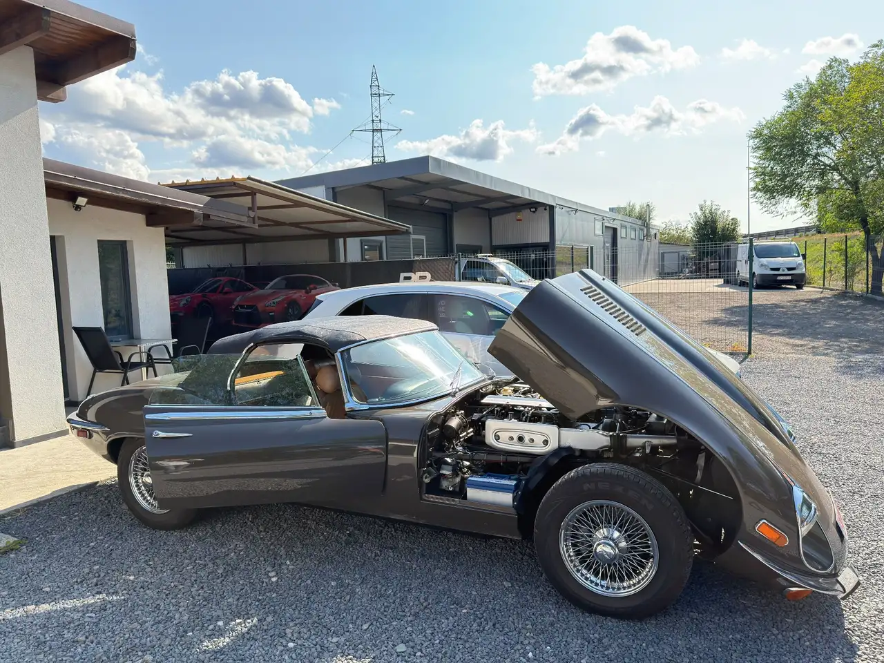 Jaguar E-Type XKE V12 CONVERTIBLE MANUAL 4-SPEED 1971, foto 1