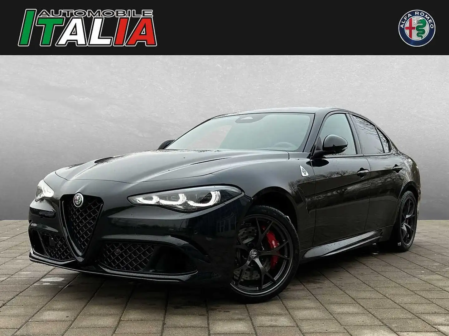 Alfa Romeo Giulia Quadrifoglio 2.9 V6 *Technologie Paket* Schwarz - 1