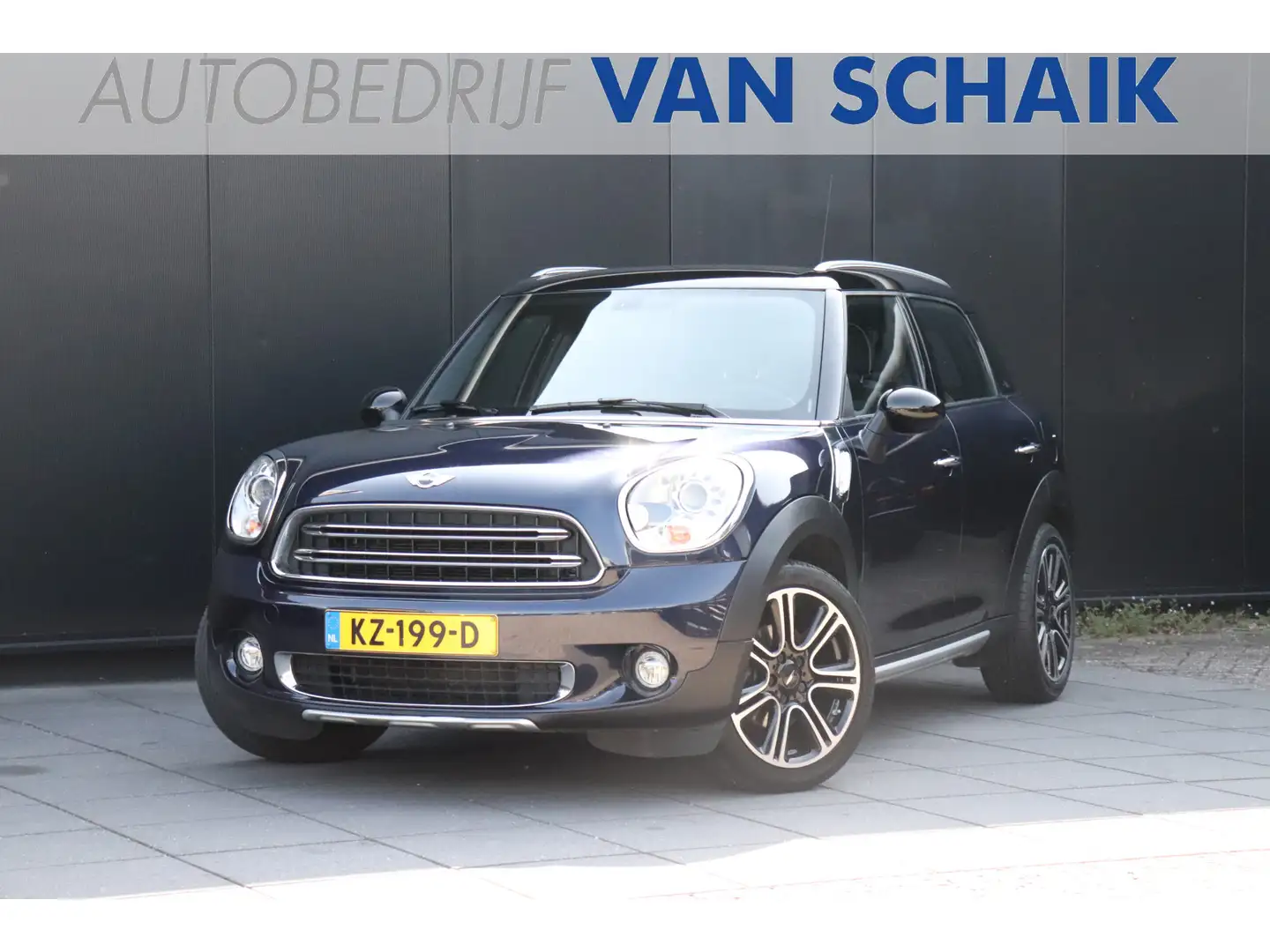 MINI Cooper Countryman Mini 1.6 Pepper | LEDER| PANO-DAK | CRUISE | PDC | Bleu - 1