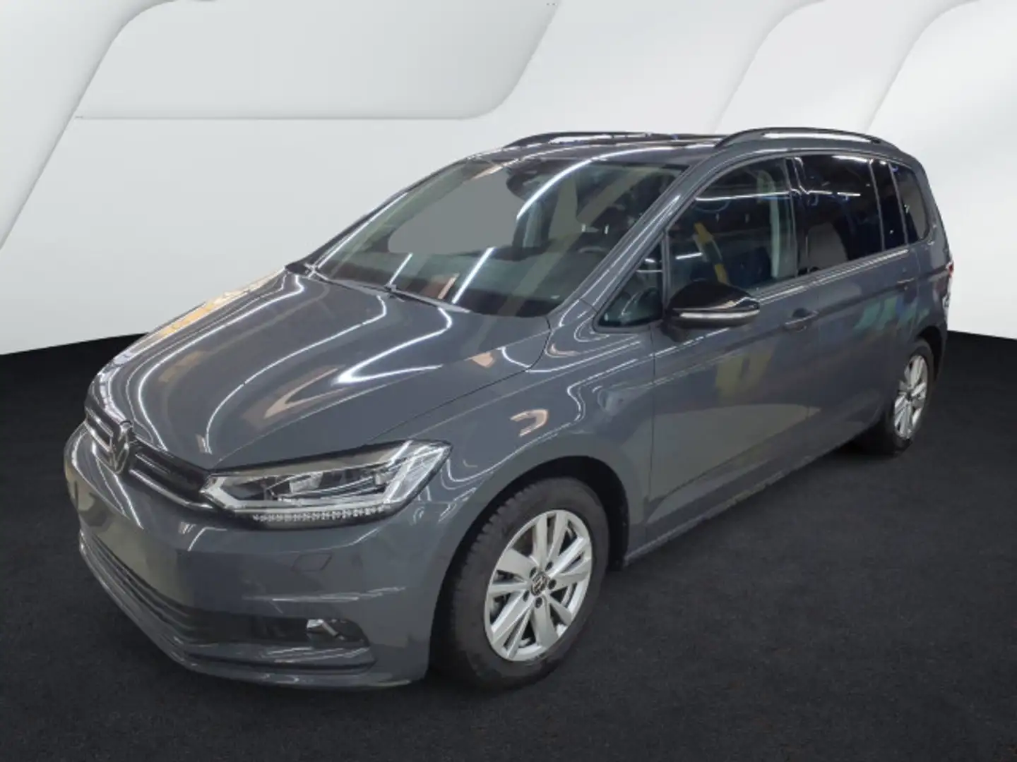 Volkswagen Touran 1.5 TSI DSG HIGHLINE 7-SITZE ST.HEIZ PANO Gris - 2