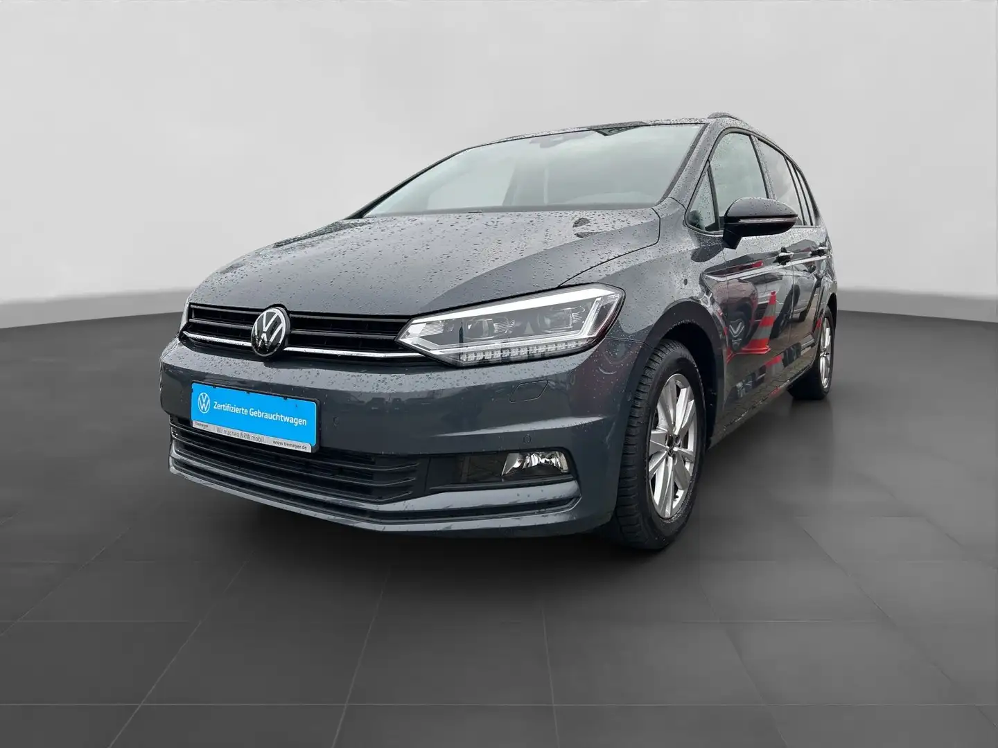 Volkswagen Touran 1.5 TSI DSG HIGHLINE 7-SITZE ST.HEIZ PANO Grigio - 2