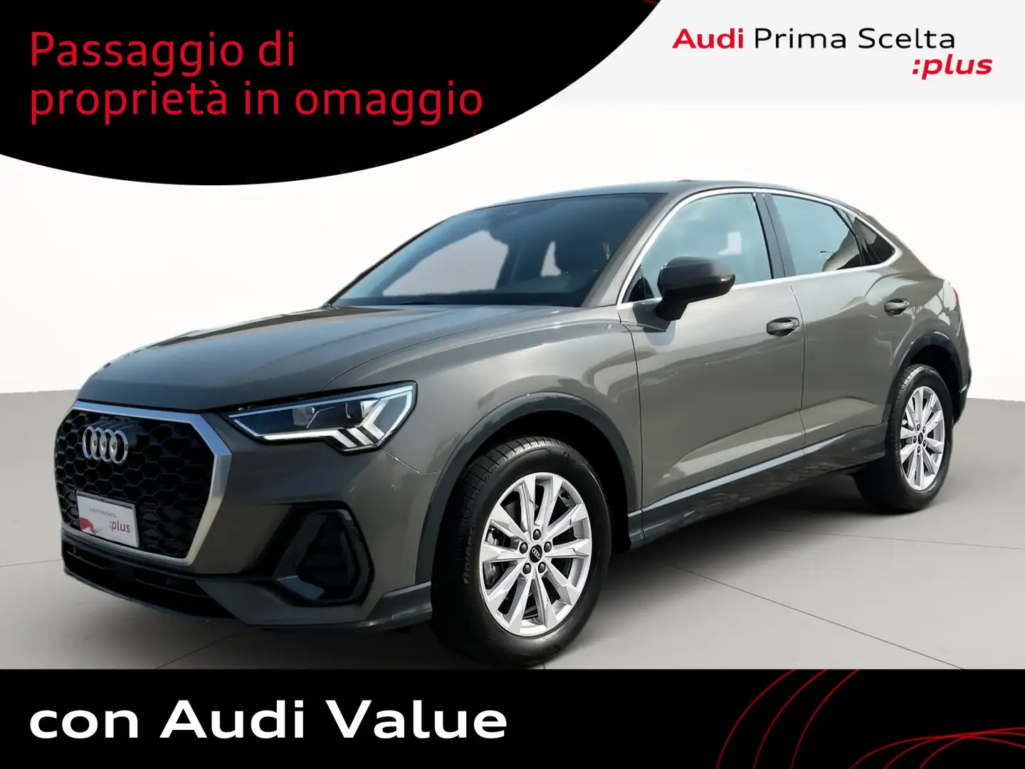 Audi Q3 sportback 35 2.0 tdi business plus s-tronic Gris - 1
