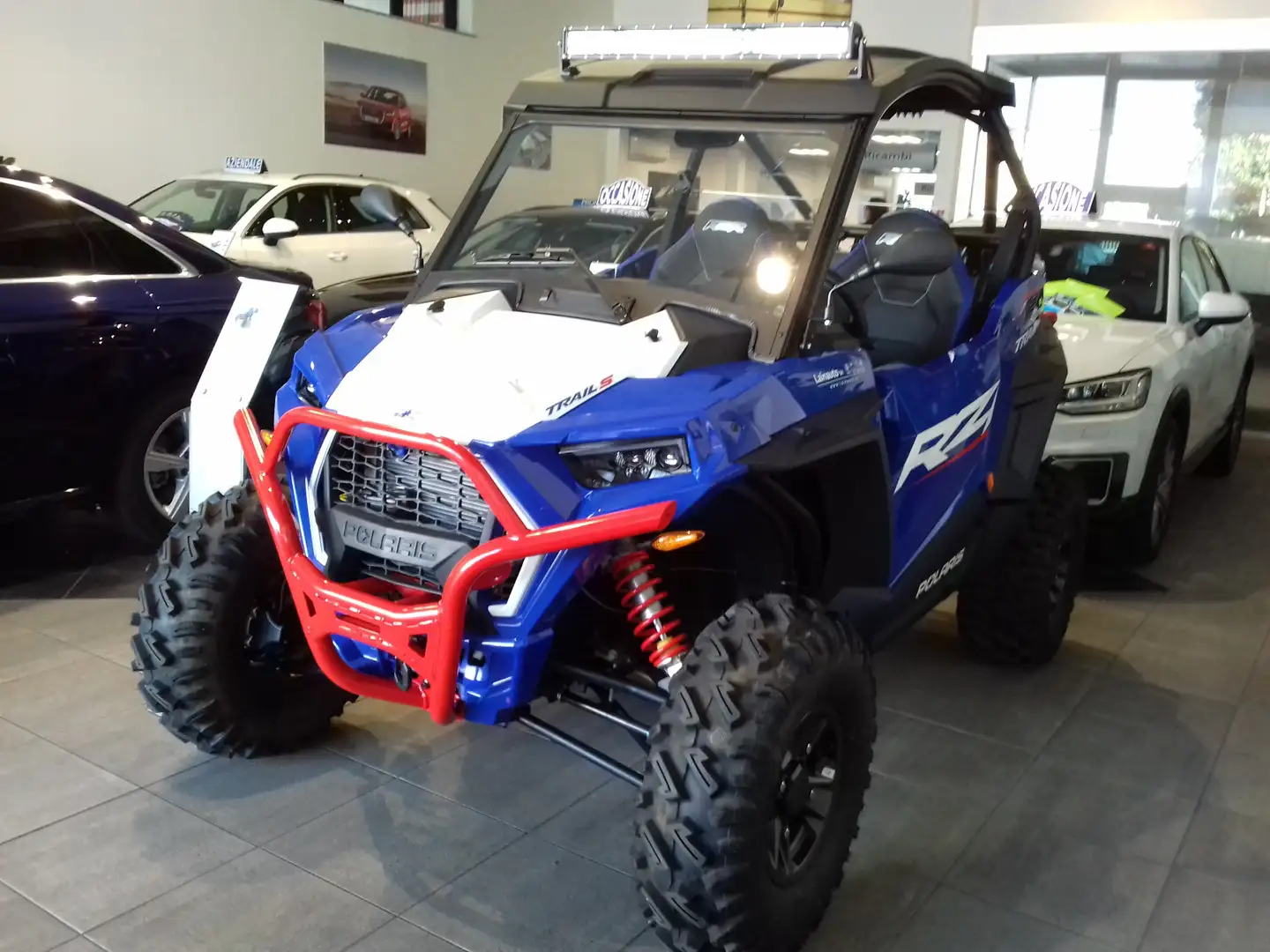 Polaris RZR Trail S 1000 Premium Bleu - 1