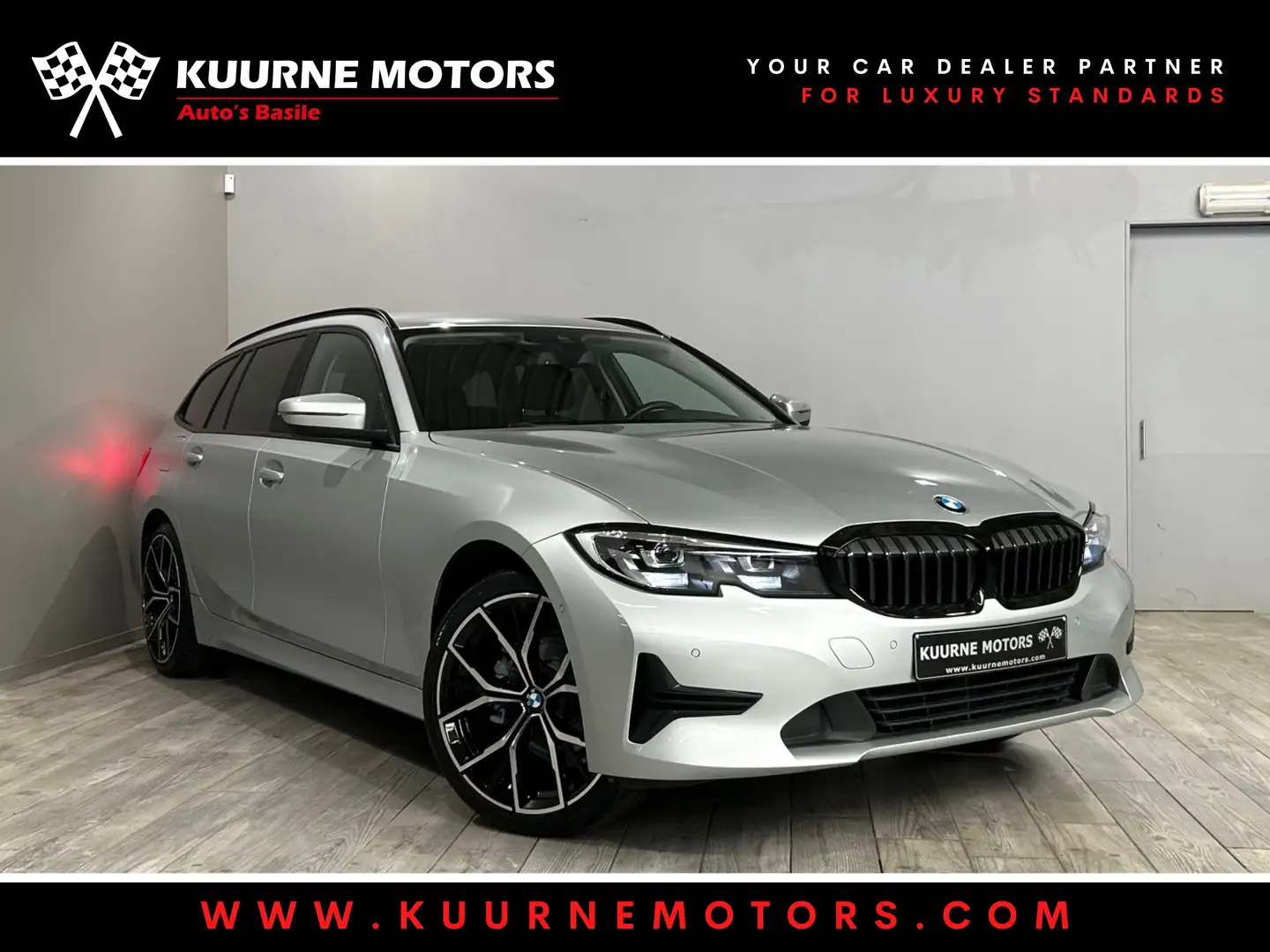 BMW 318 iA Touring Alu19"/Led/Cruise/Bt/Pdc *1j garantie* Silver - 1