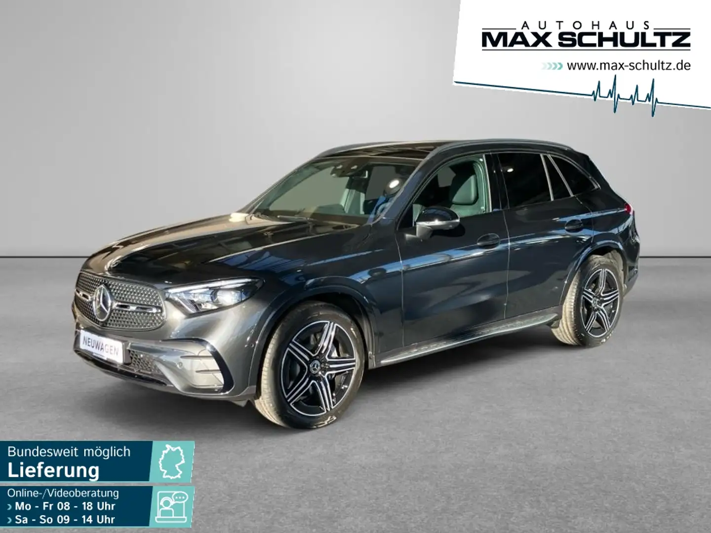 Mercedes-Benz GLC 300 4M AMG*AHK*Night*Sound*Pano-Dach*LED*KAM Grau - 1