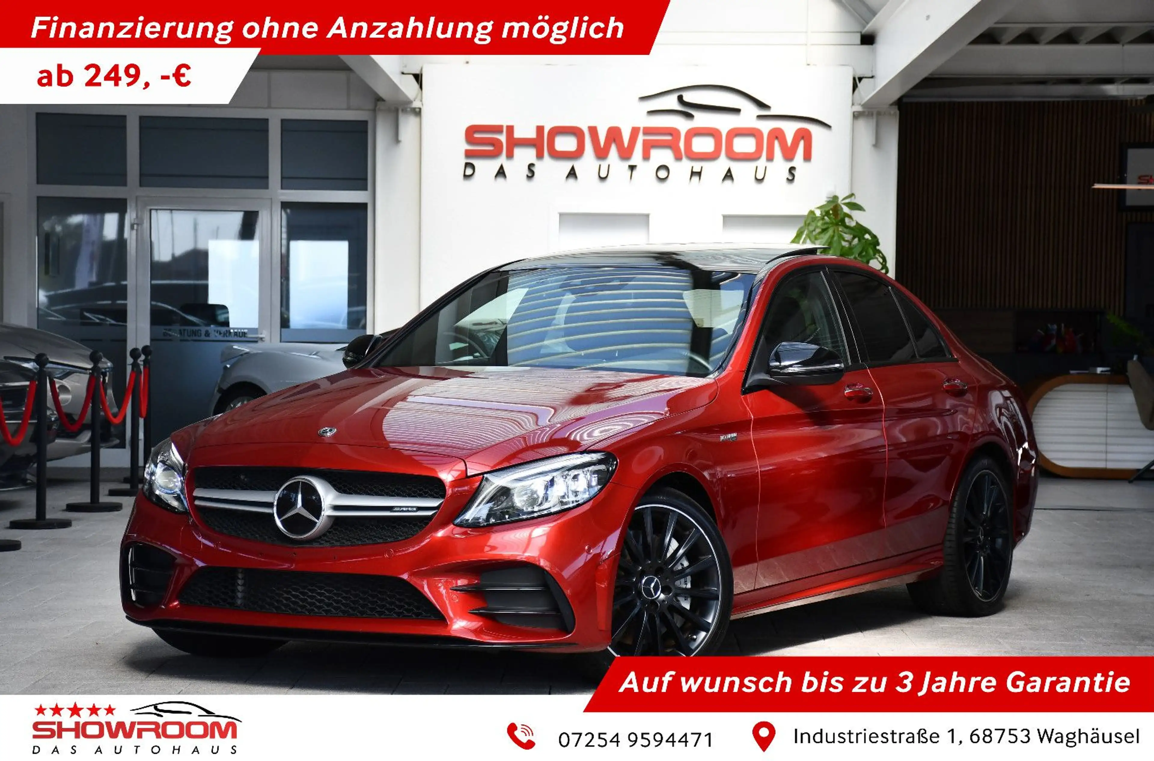 Mercedes-Benz C 43 AMG 4 Matic ACC CarPlay Burmester Pano