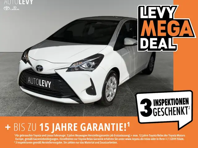 2019 Toyota Yaris in White for sale