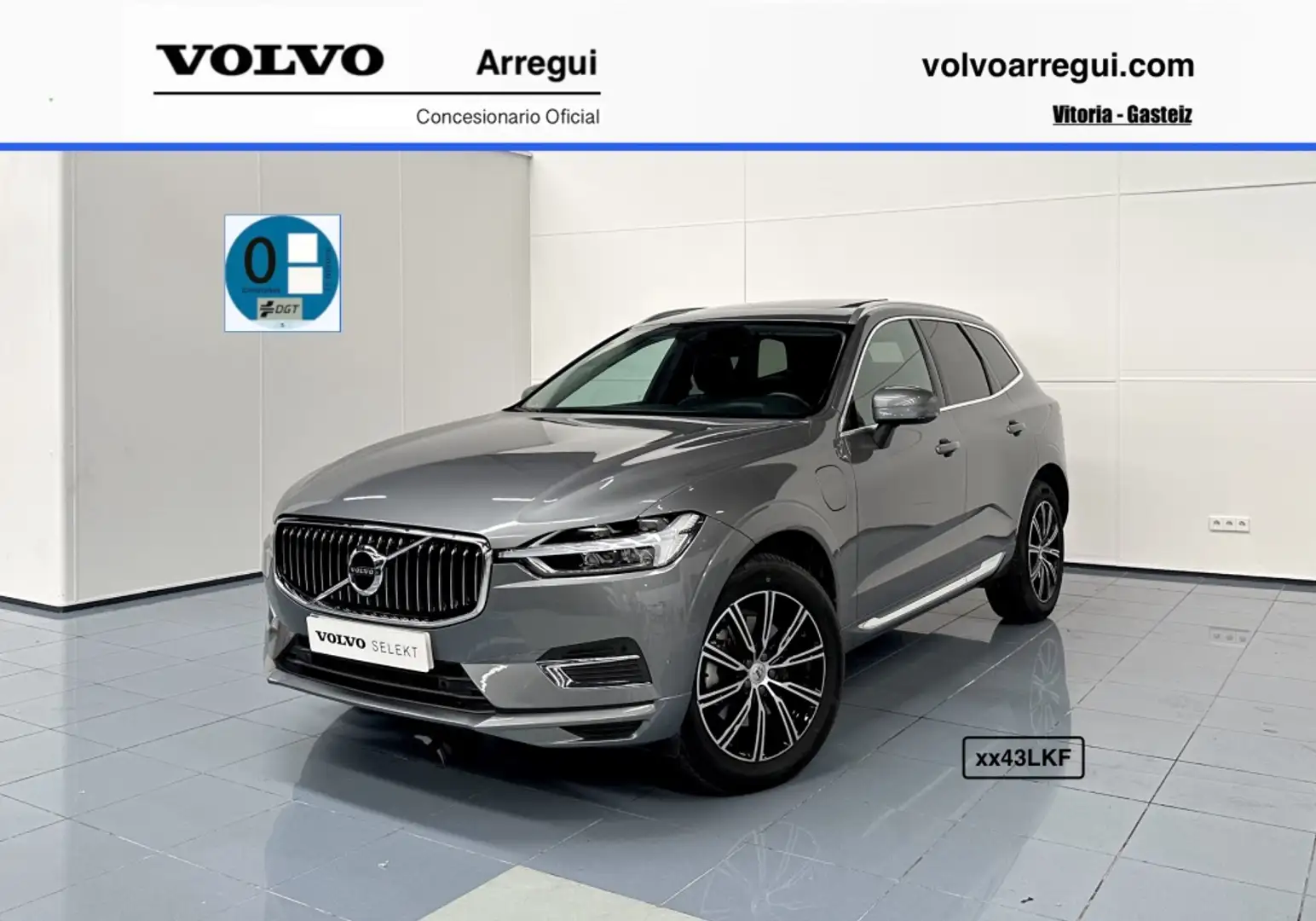 Volvo XC60 T6 Twin Recharge Inscription Gris - 1