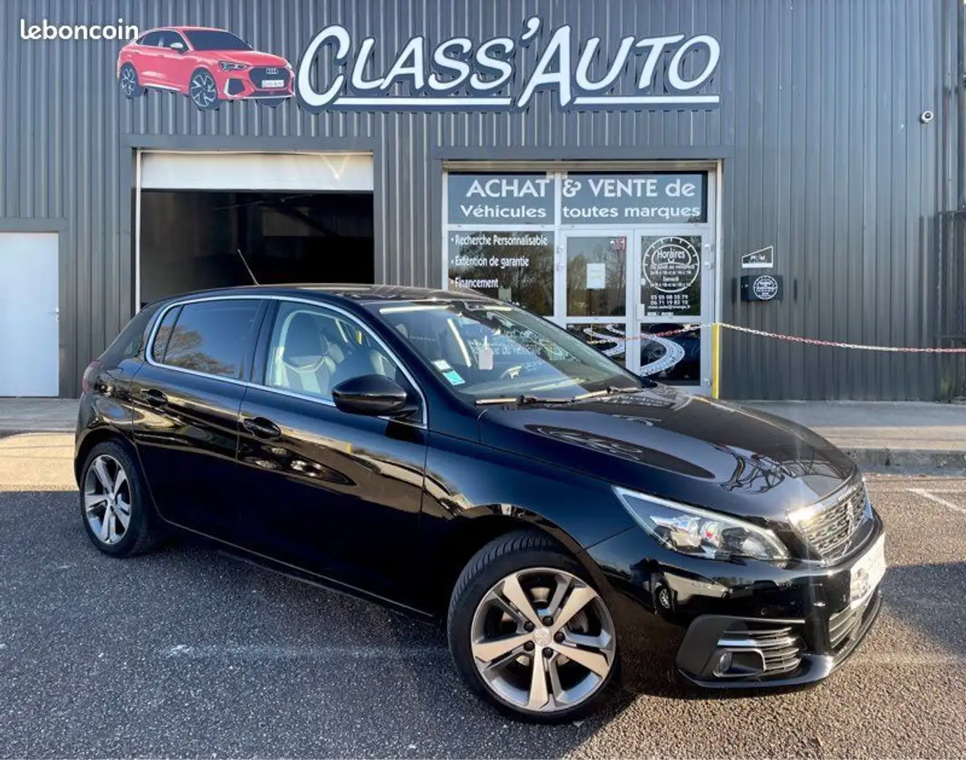 Peugeot 308 III 1.2 130 cv EAT-8 TECH ÉDITION TBE Noir - 1