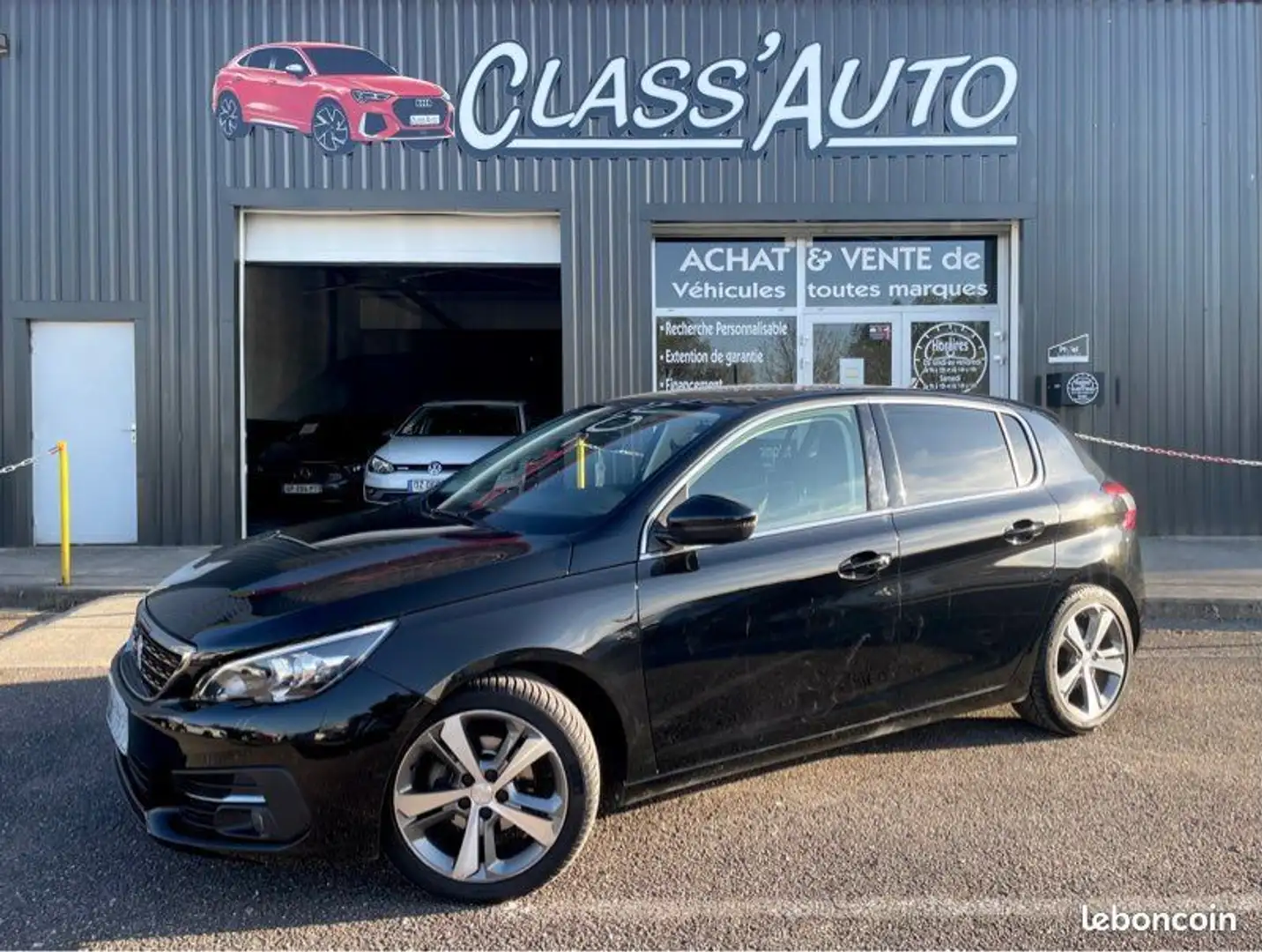 Peugeot 308 III 1.2 130 cv EAT-8 TECH ÉDITION TBE Noir - 2