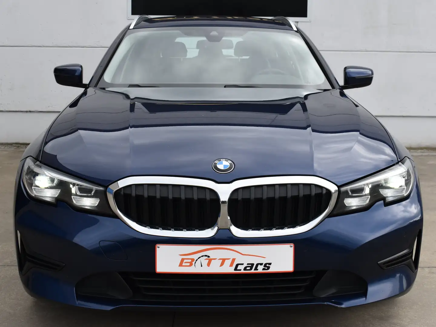 BMW 318 318d Touring Aut. Bleu - 2