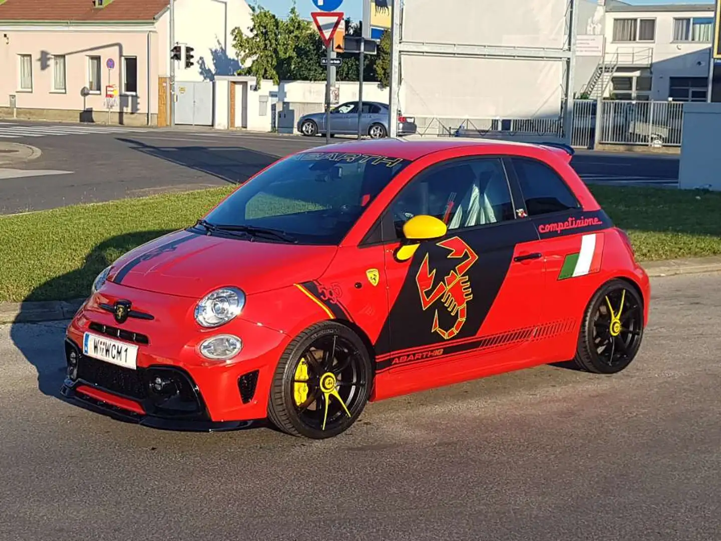 Abarth 595 Competizione Abarth 595 Competizione MTA Competizione Rot - 2