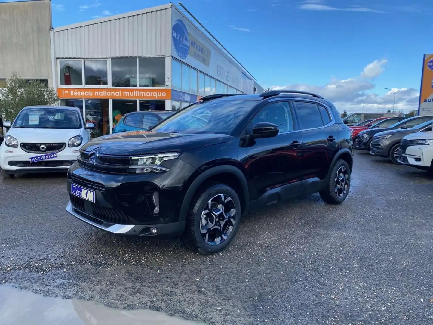 Citroen C5 Aircross 1.5 BLUEHDi - 130 S\u0026S - BV EAT8 MAX + SIEGES AVANT CHAUFFANTS Noir - 1