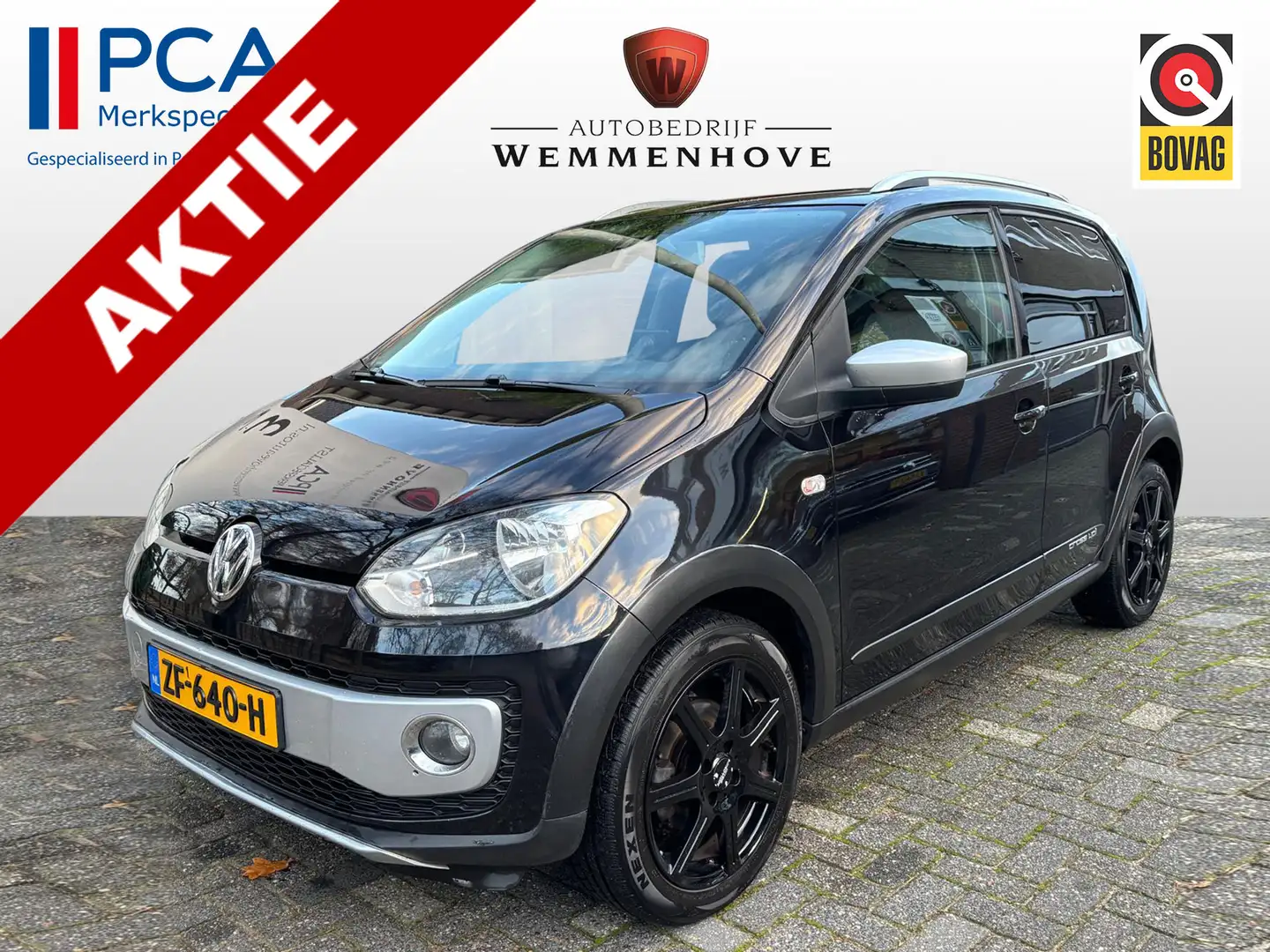 Volkswagen up! 1.0 cross up! BlueMotion Zwart - 1